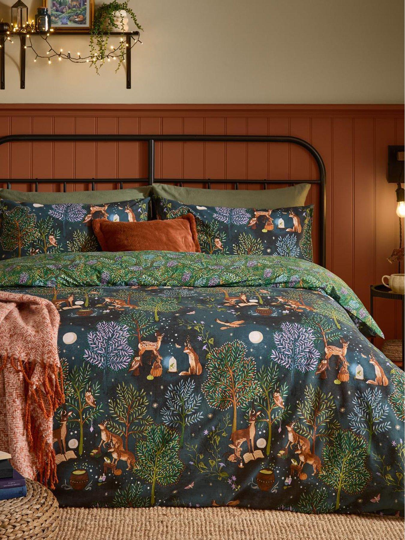 Furn Woodland Rituals Duvet Set Navy