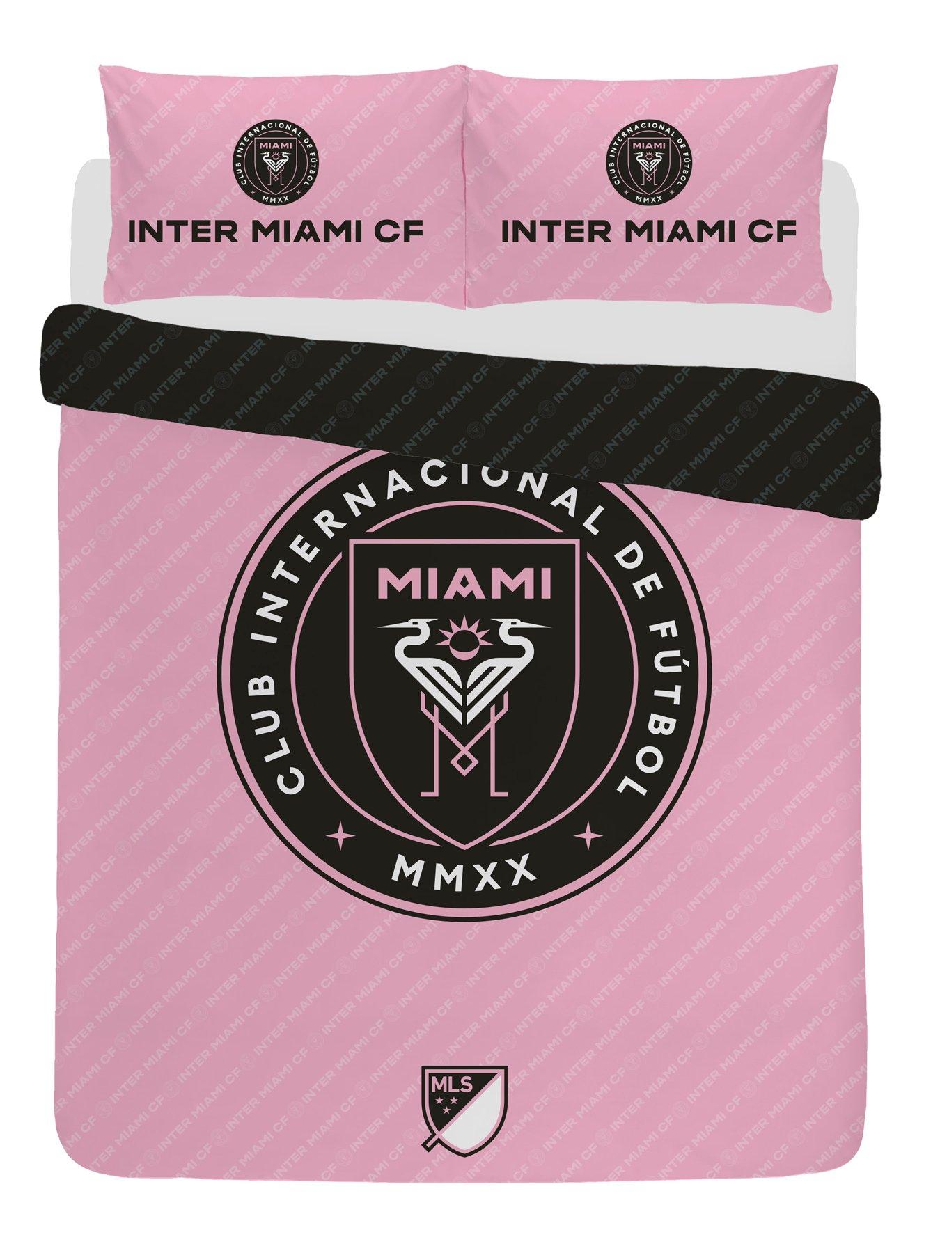 Image 5 of 7 of Football Inter Miami Football Duvet Set