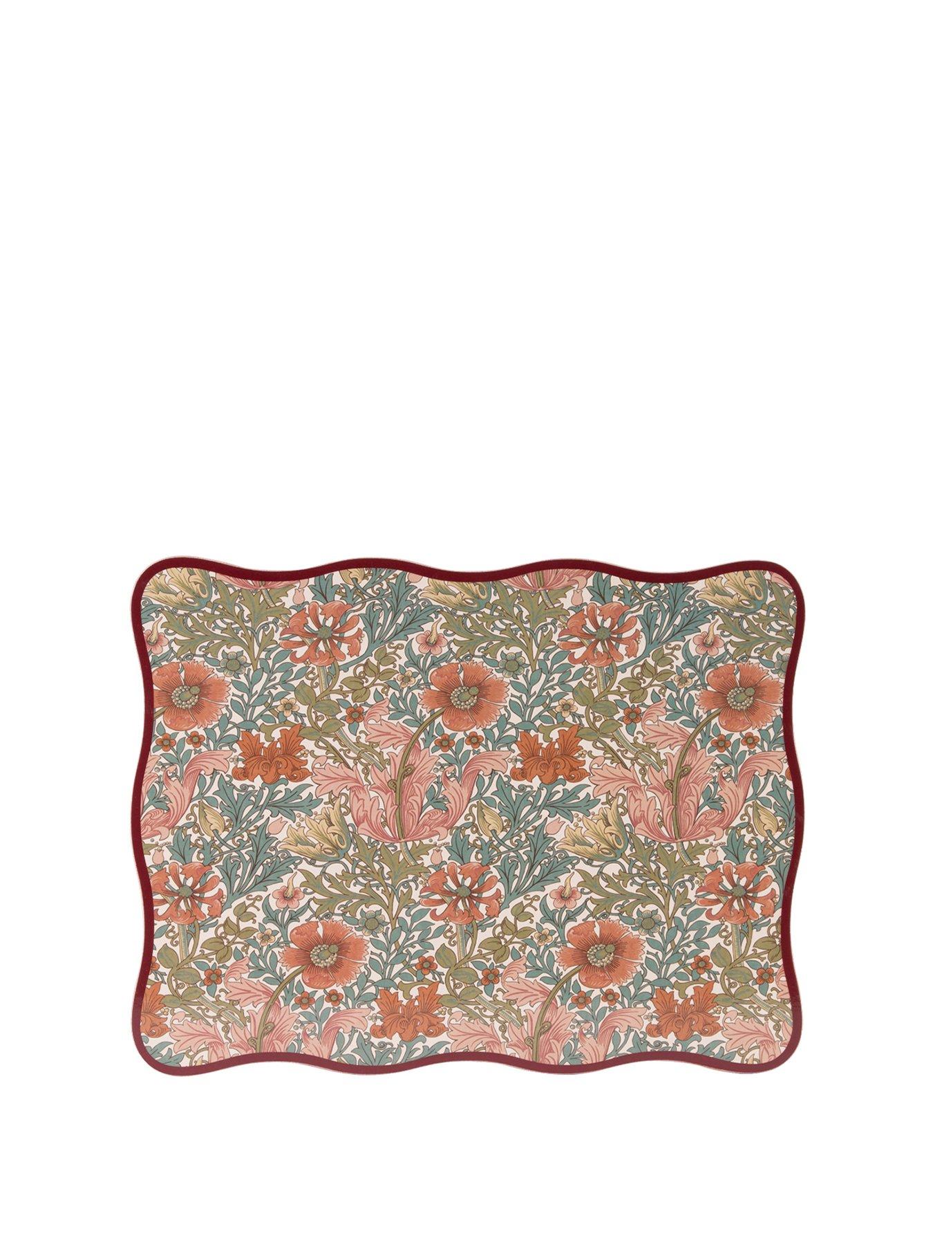 William Morris at Home Wmah Ow Corkback Placemats So4