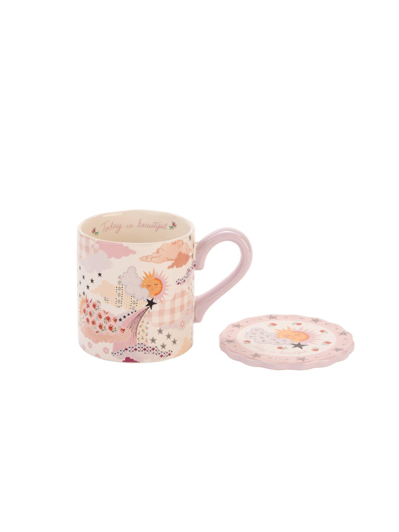 Image 4 of 5 of Cath Kidston Ck Cloud Ditsy Mug &amp; Coaster