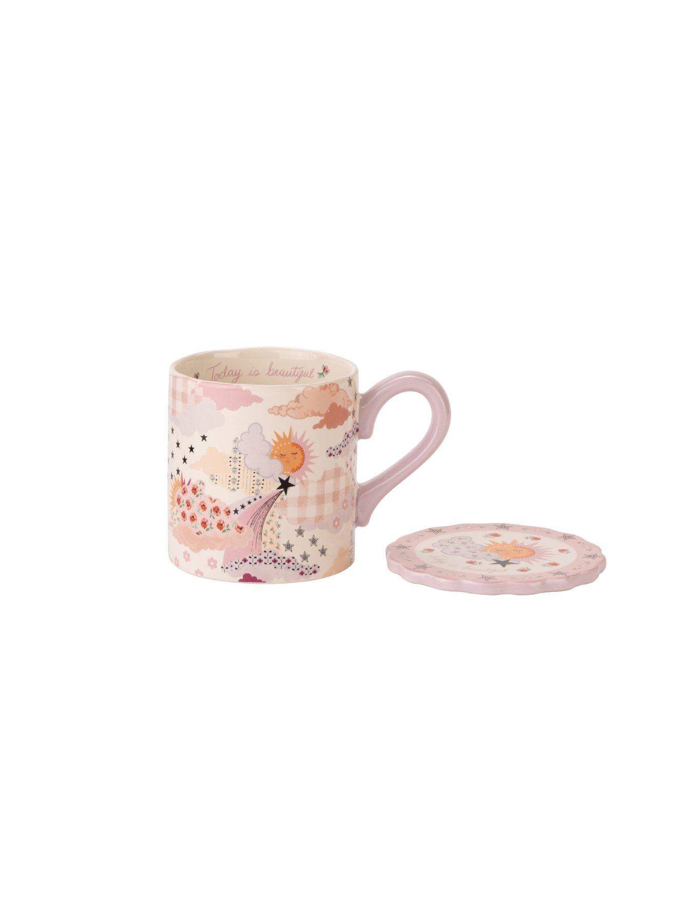 Image 5 of 5 of Cath Kidston Ck Cloud Ditsy Mug &amp; Coaster