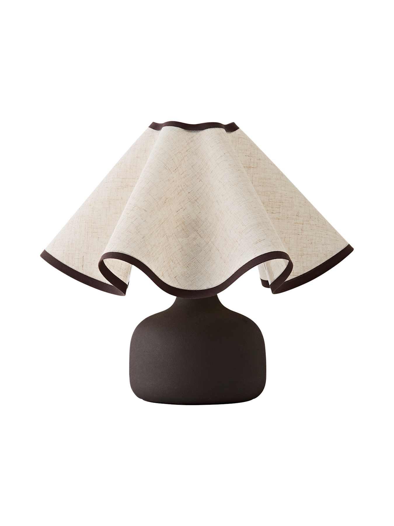 Image 6 of 6 of ValueLights Emilia Natural Table Lamp and Warm White Bulb