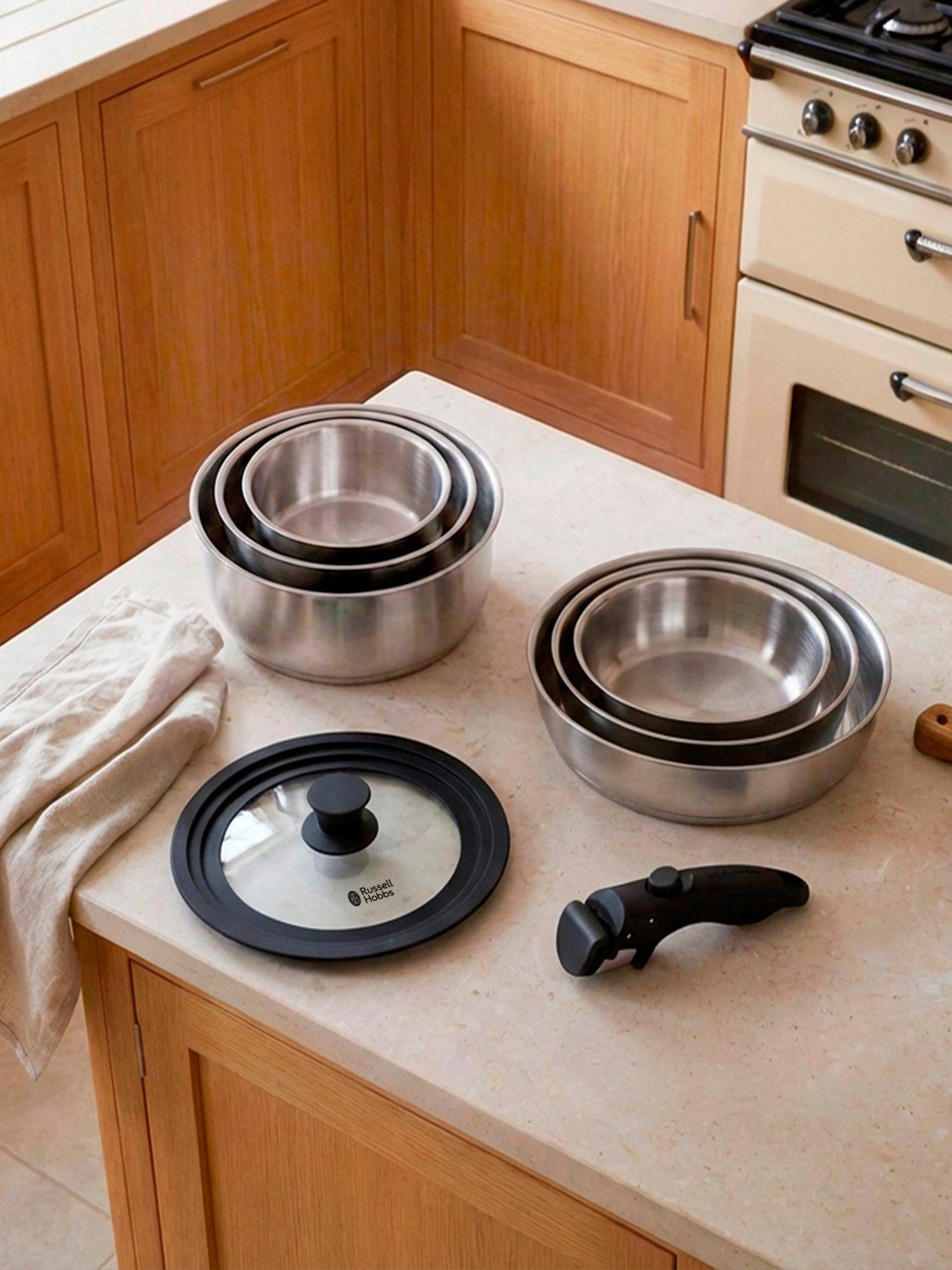 Russell Hobbs Rh S/s Smart Clip 8pc Set