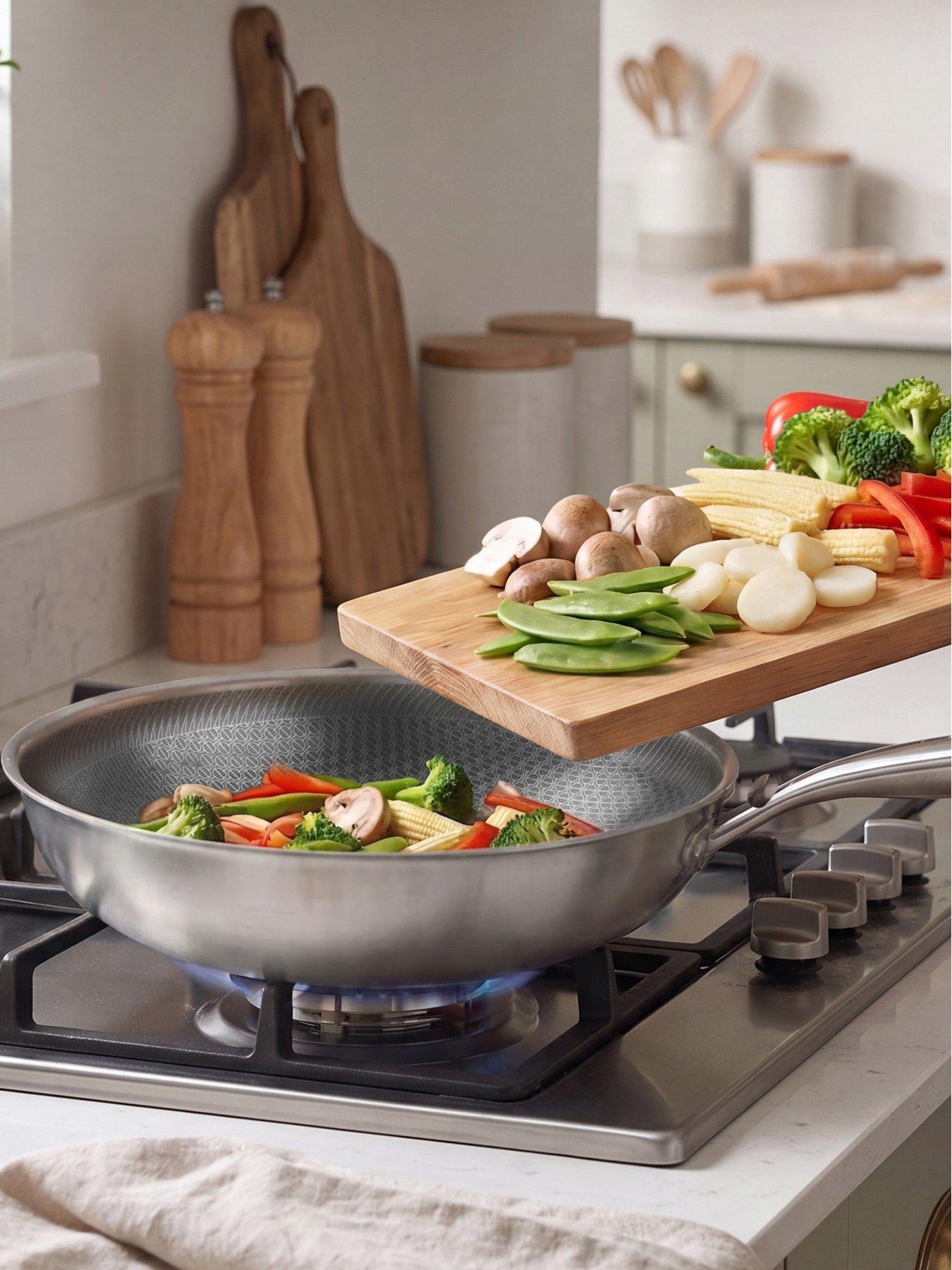 Salter Salter Expert Triply 24cm And 28cm Frypan Set