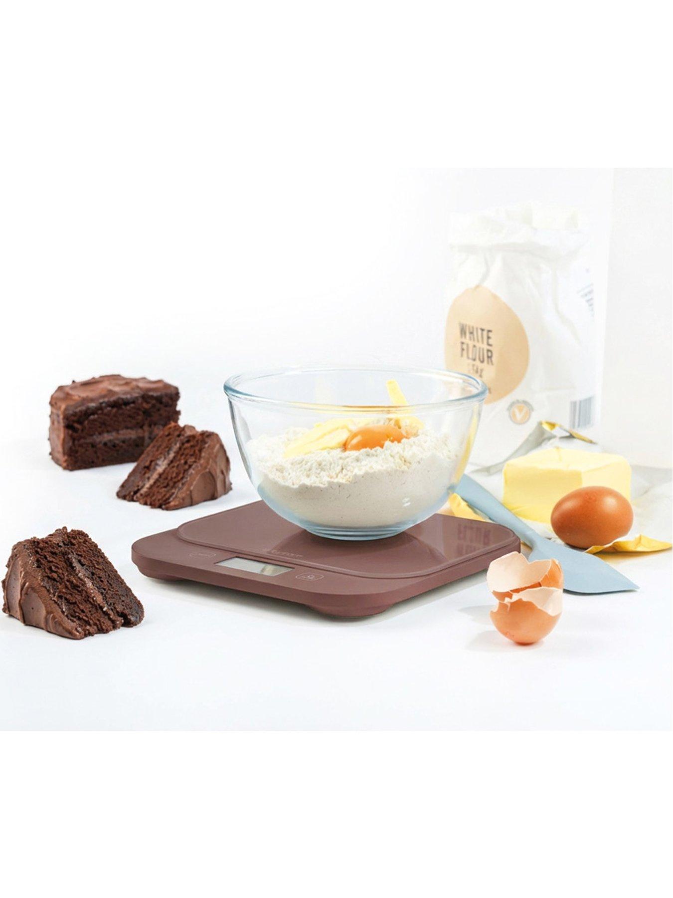 Salter British Bakes Waterproof Brown Scale