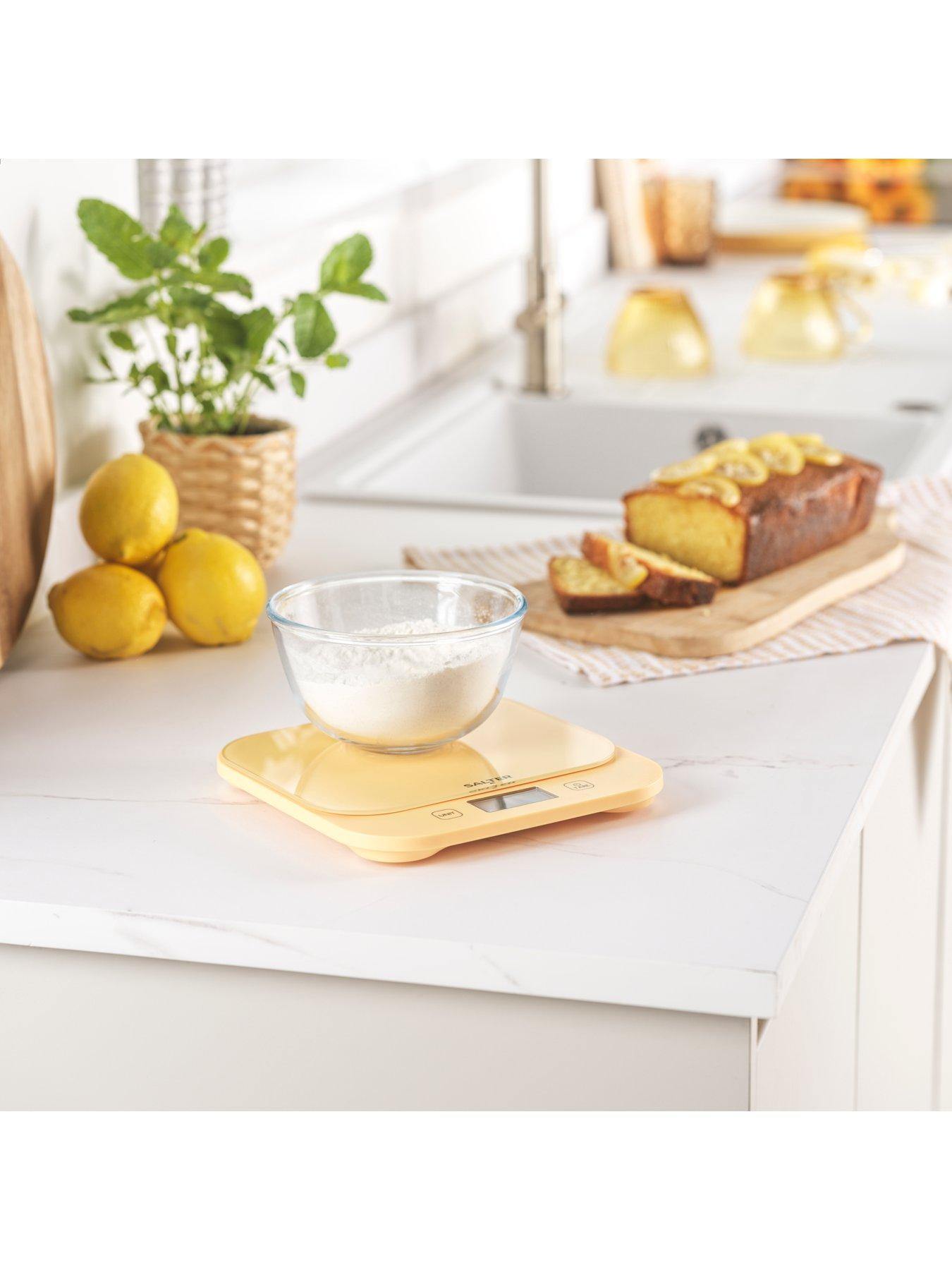 Image 3 of 6 of Salter British Bakes Waterproof Yellow Scale