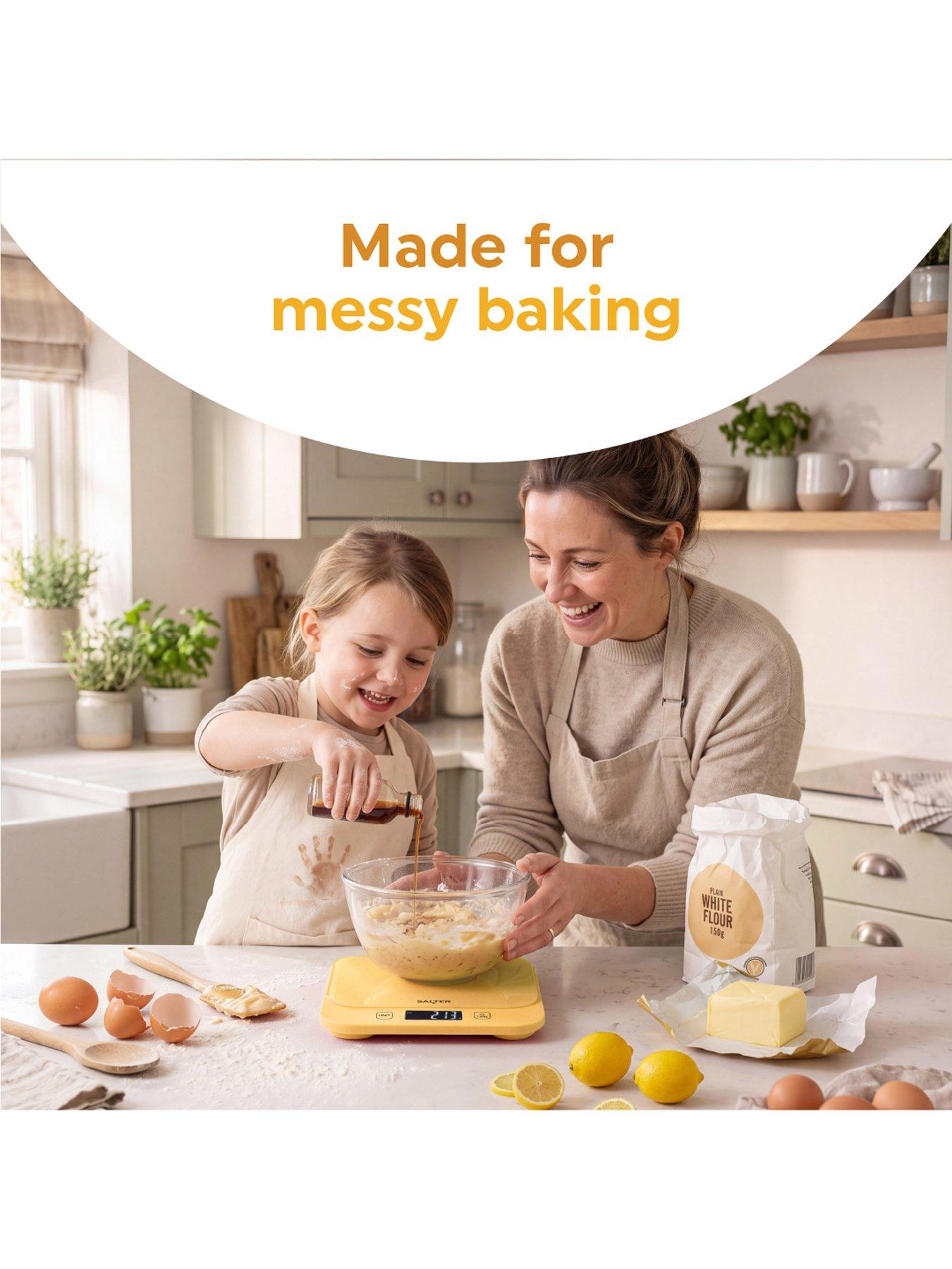 Image 4 of 6 of Salter British Bakes Waterproof Yellow Scale