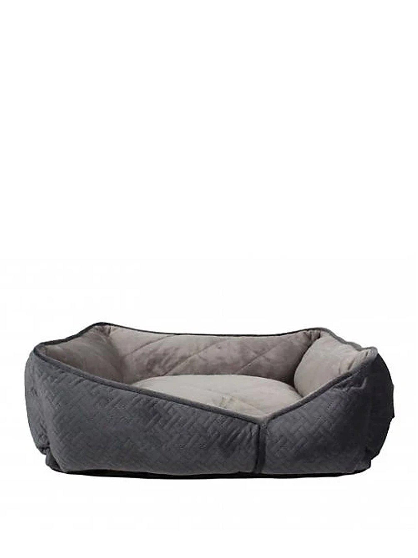 Dream Paws Geometric Sofa Bed 70Cm Grey