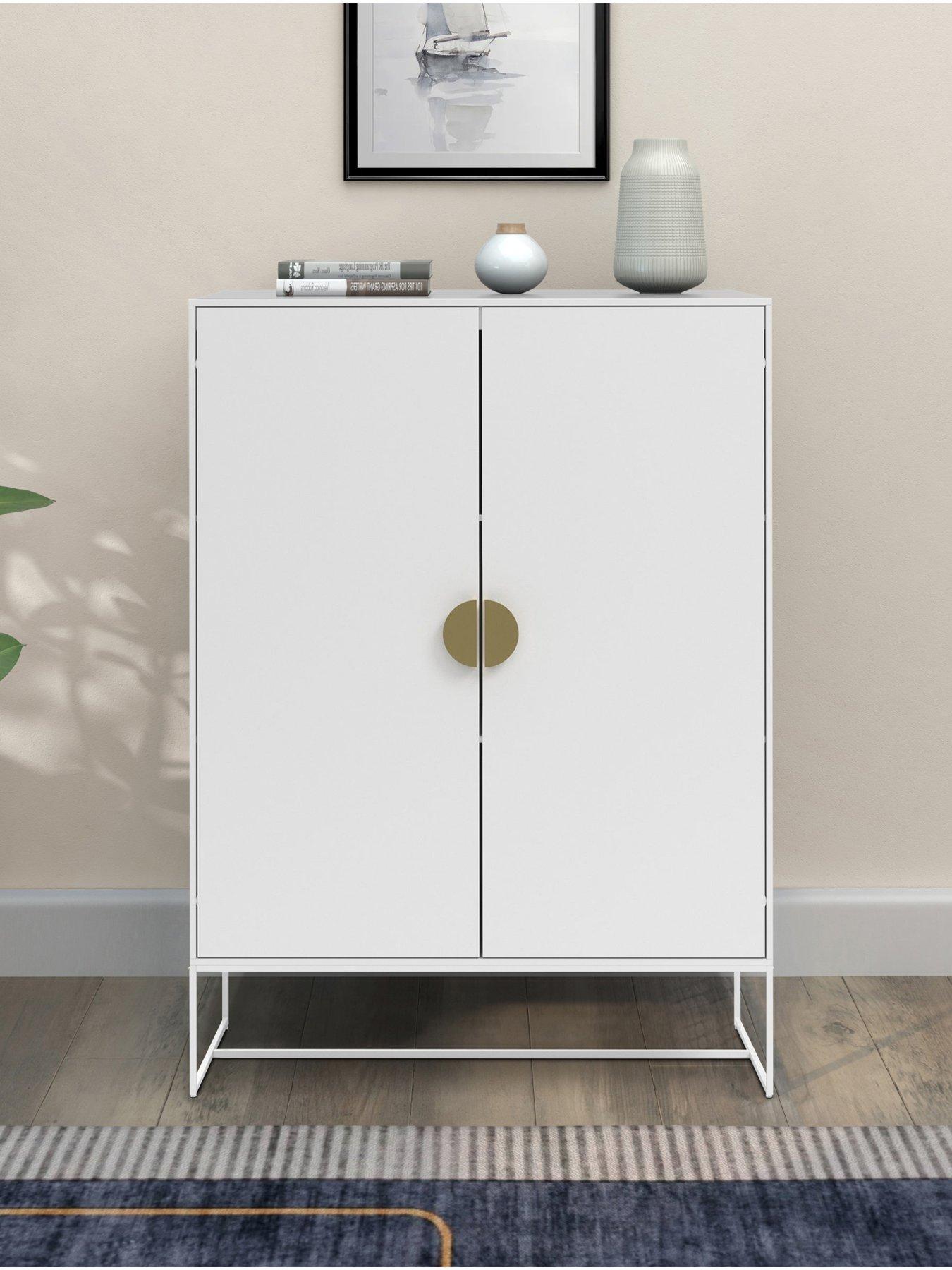 Dorel Home Asia 2 Door Cabinet