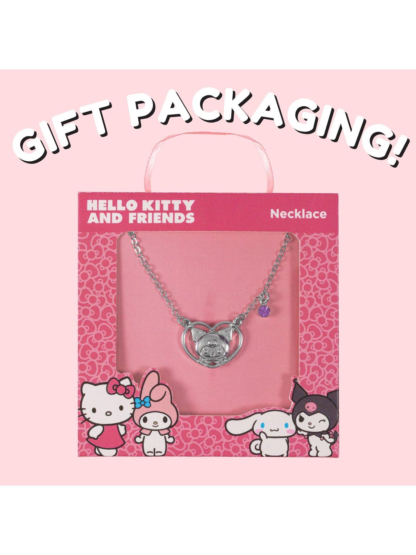 Image 4 of 4 of Hello Kitty Kuromi Silver Pnedant Necklace