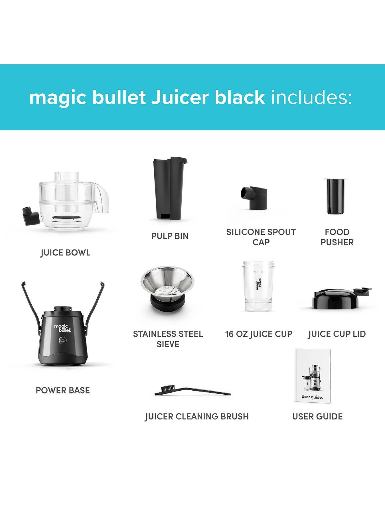 Image 7 of 8 of Magic Bullet magic bullet juicer black