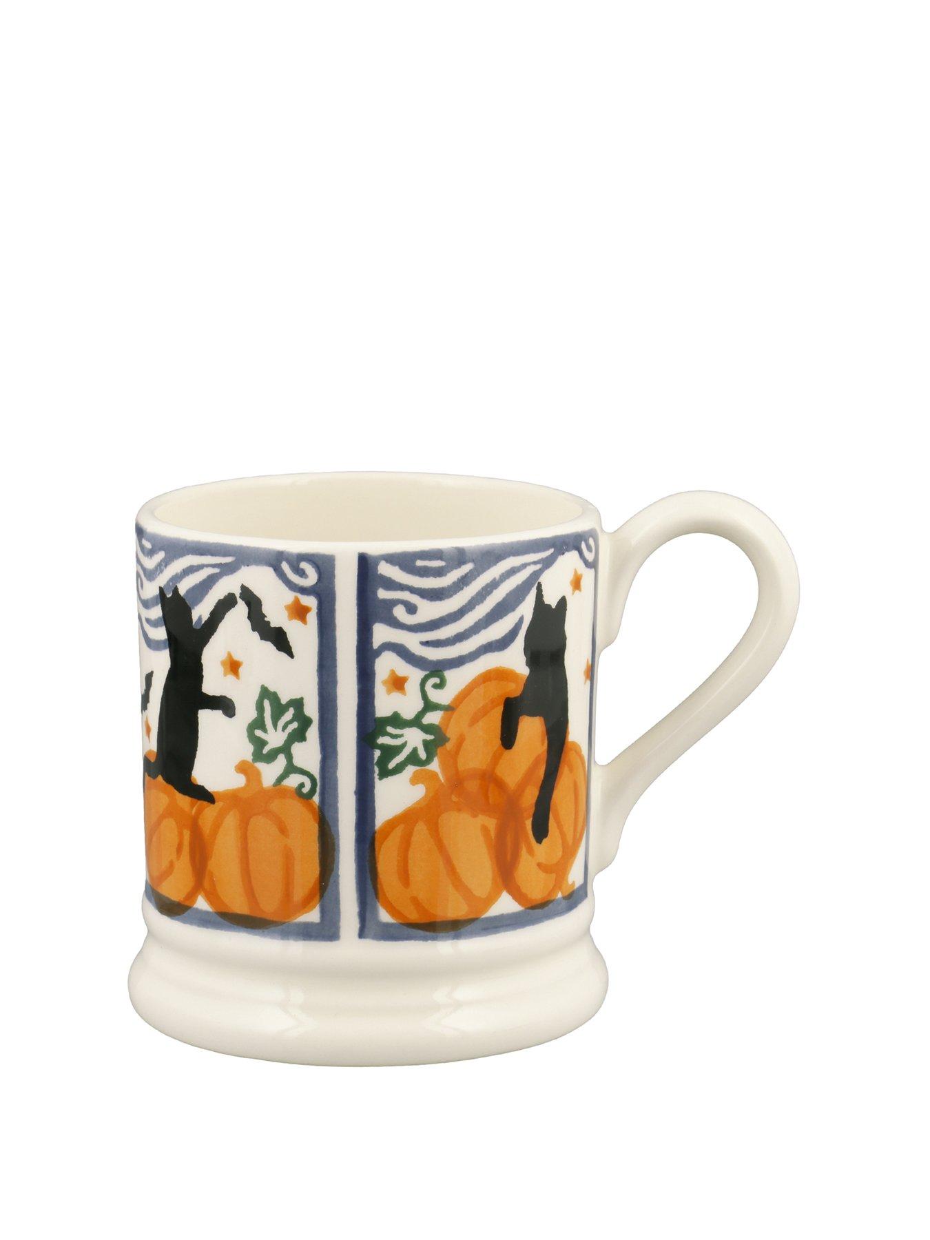 Image 2 of 5 of Emma Bridgewater Cats &amp; Pumpkins 1/2 Pint Mug