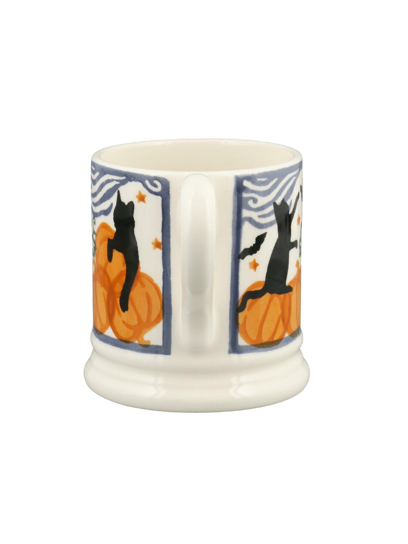 Image 4 of 5 of Emma Bridgewater Cats &amp; Pumpkins 1/2 Pint Mug