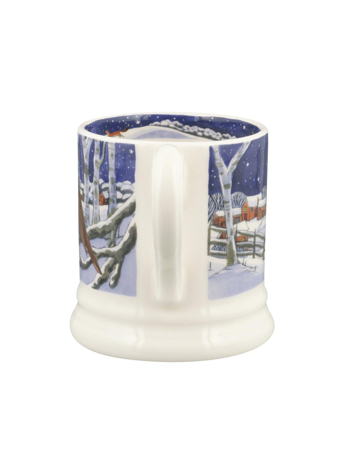 Image 4 of 5 of Emma Bridgewater Midnight Robin 1/2 Pint Mug
