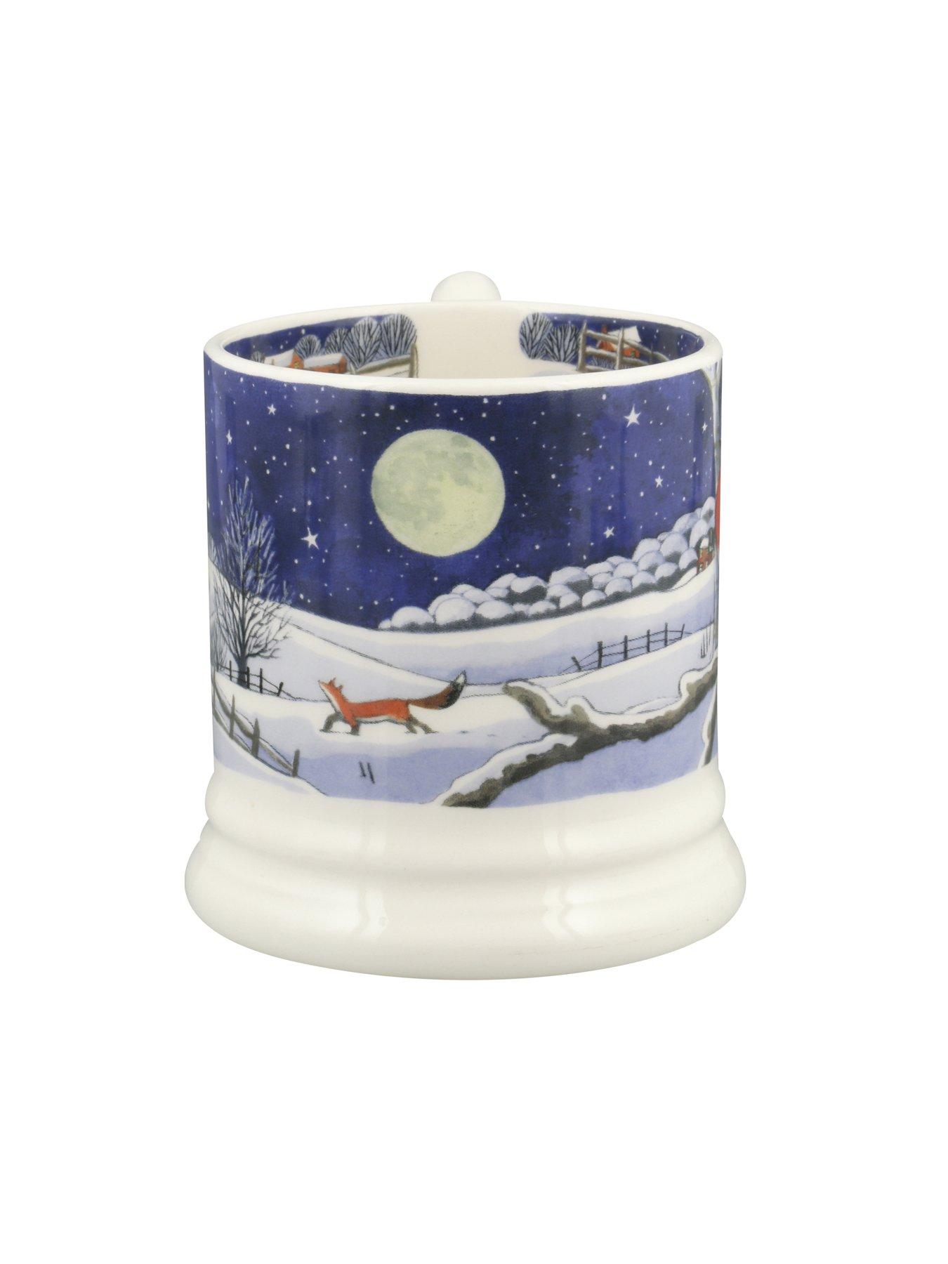 Image 5 of 5 of Emma Bridgewater Midnight Robin 1/2 Pint Mug