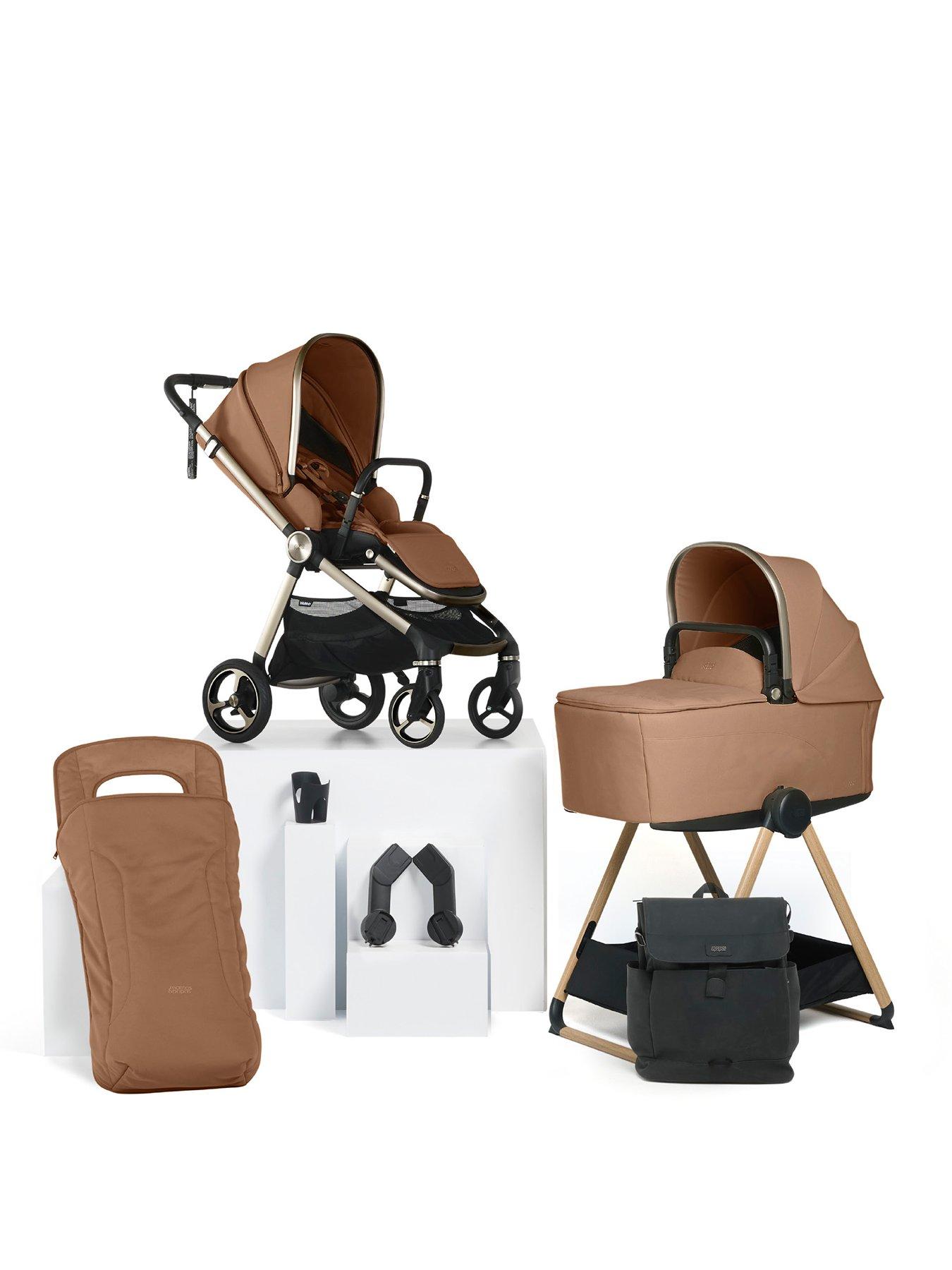 Image 1 of 7 of Mamas & Papas Vardo Nutmeg Essential Stand Bundle
