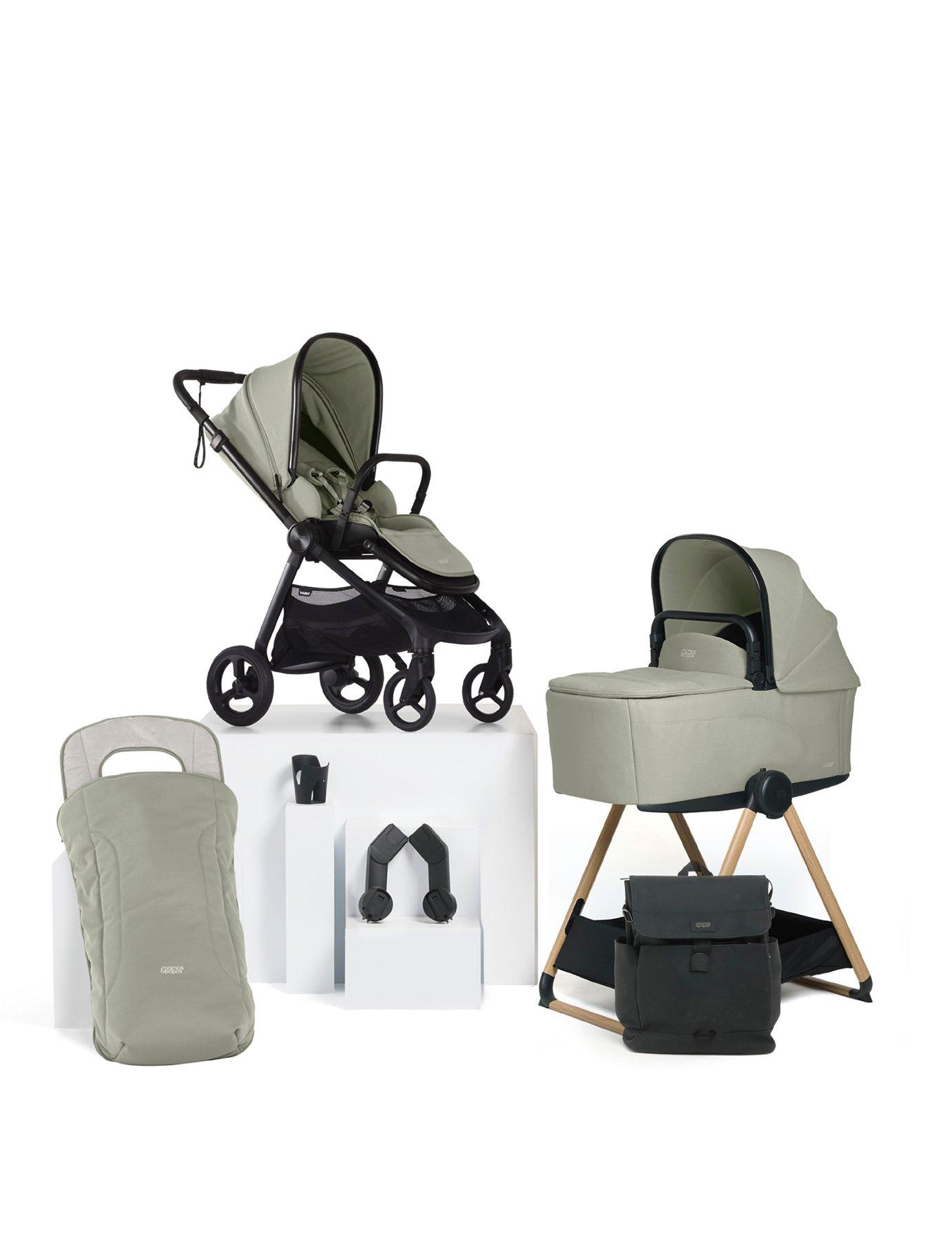 Image 1 of 7 of Mamas & Papas Vardo Sage Essential Stand Bundle