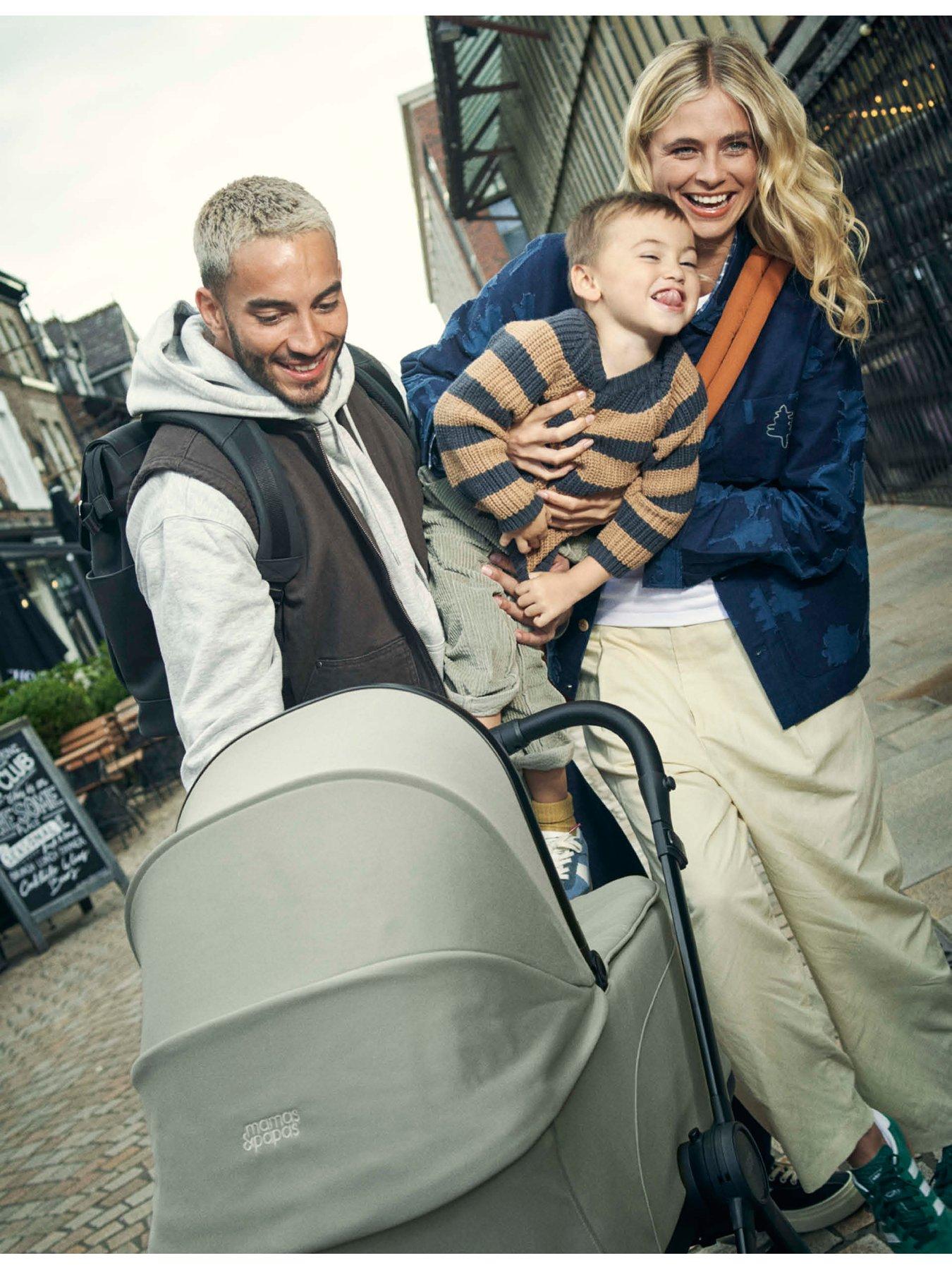 Image 4 of 7 of Mamas & Papas Vardo Sage Essential Stand Bundle