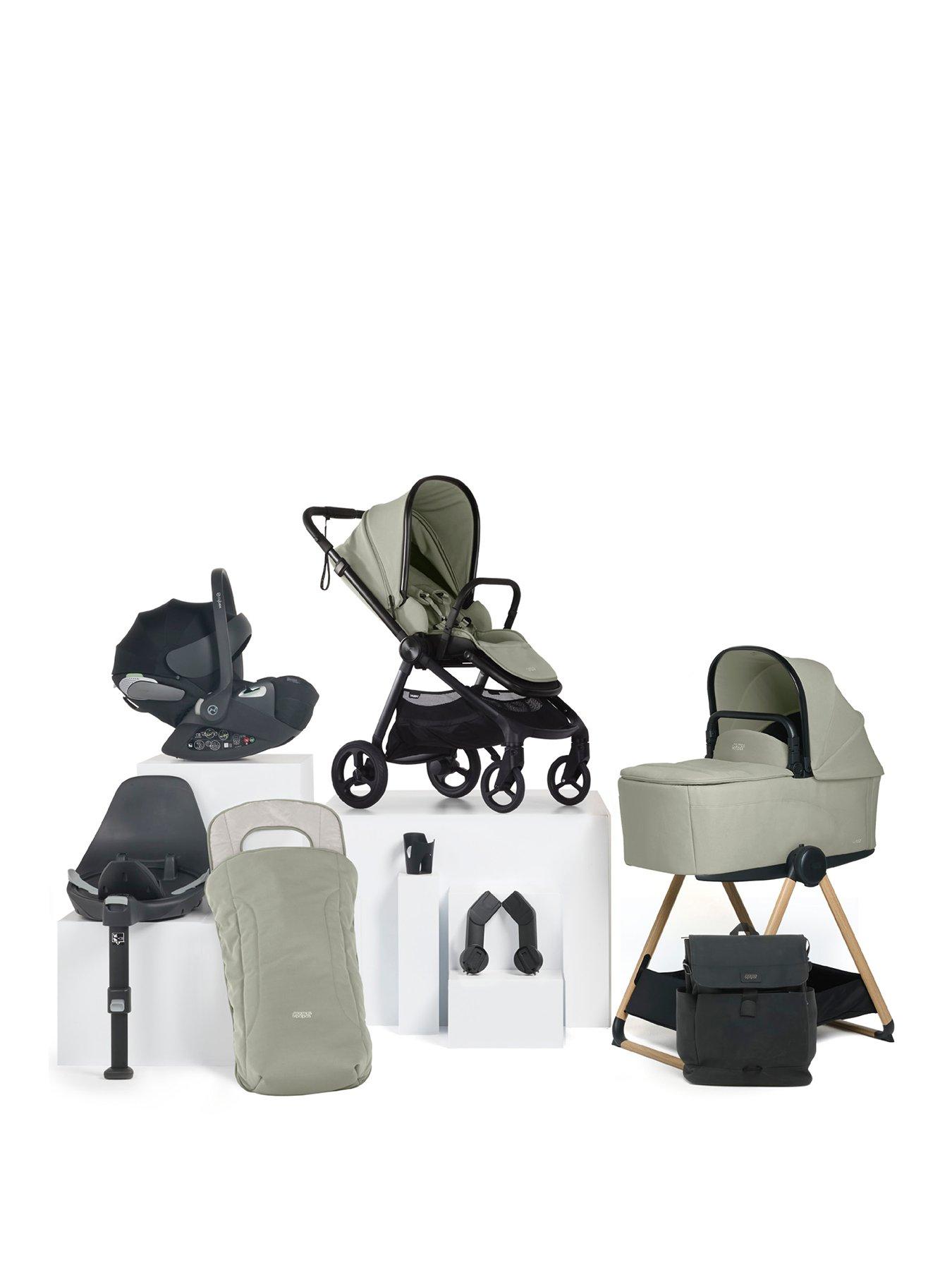 Image 1 of 7 of Mamas & Papas Vardo Sage Complete Stand Bundle