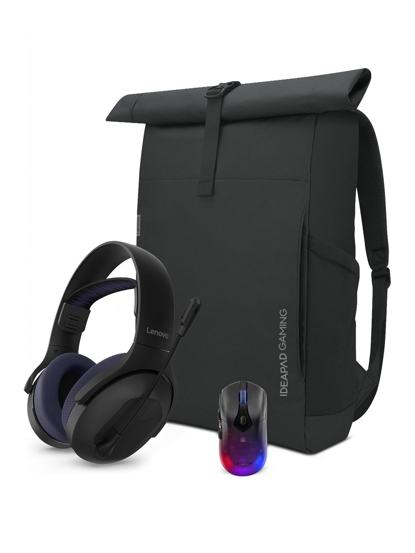 Image 1 of 7 of Lenovo Backpack, Mouse, Headset Bundle