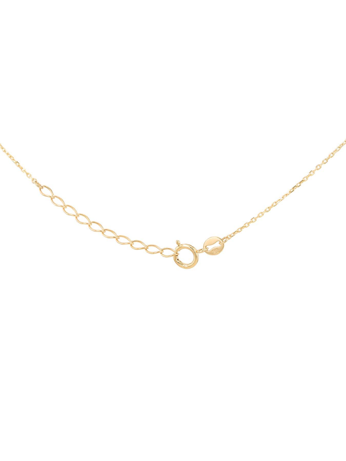 Image 3 of 4 of The Love Collection 9ct Yellow Gold Rosary Necklet