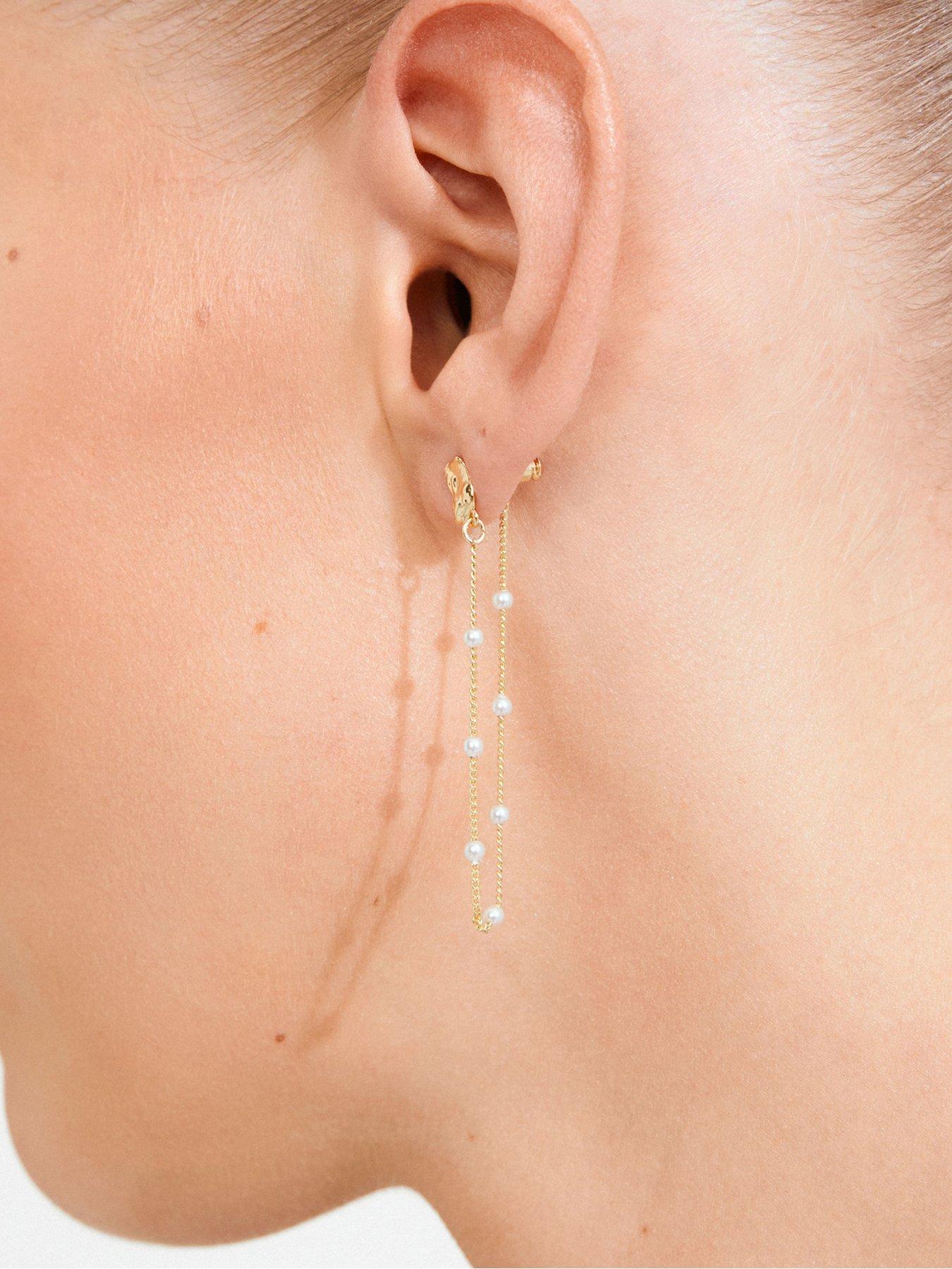 Image 3 of 3 of Pilgrim Aerun - earrings gold-plated