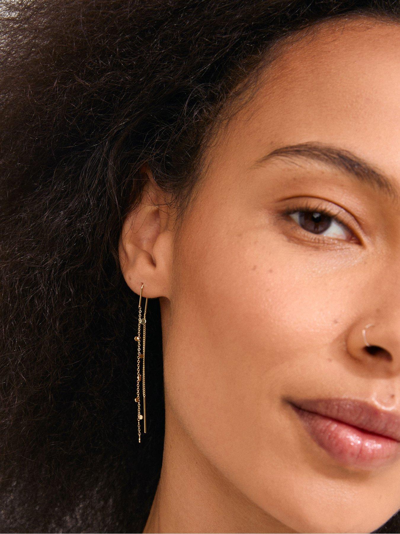 Image 2 of 3 of Pilgrim Baylen - chain earrings gold-plated