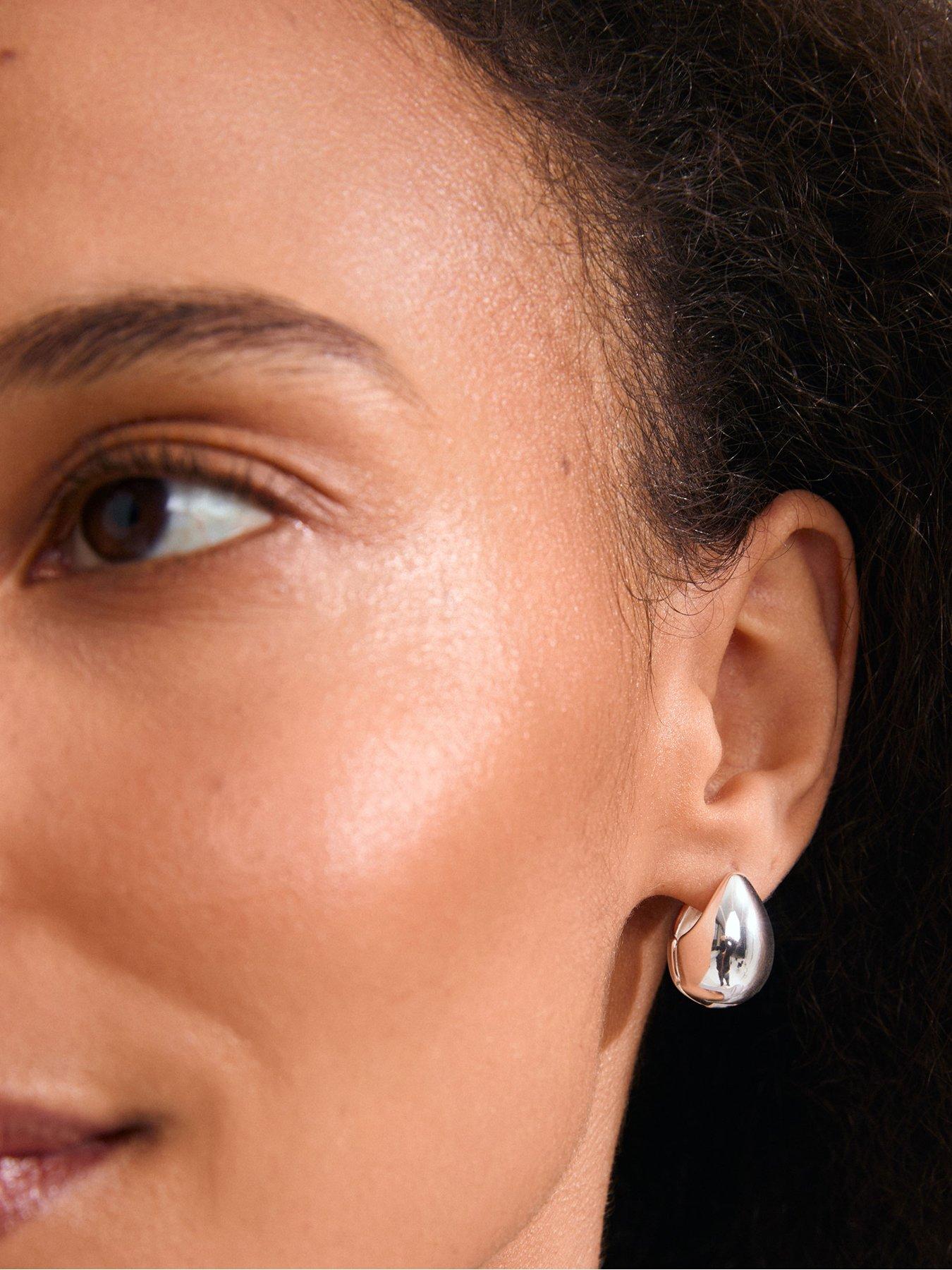 Pilgrim Kaisyn Waterproof Earring - Silver-plated