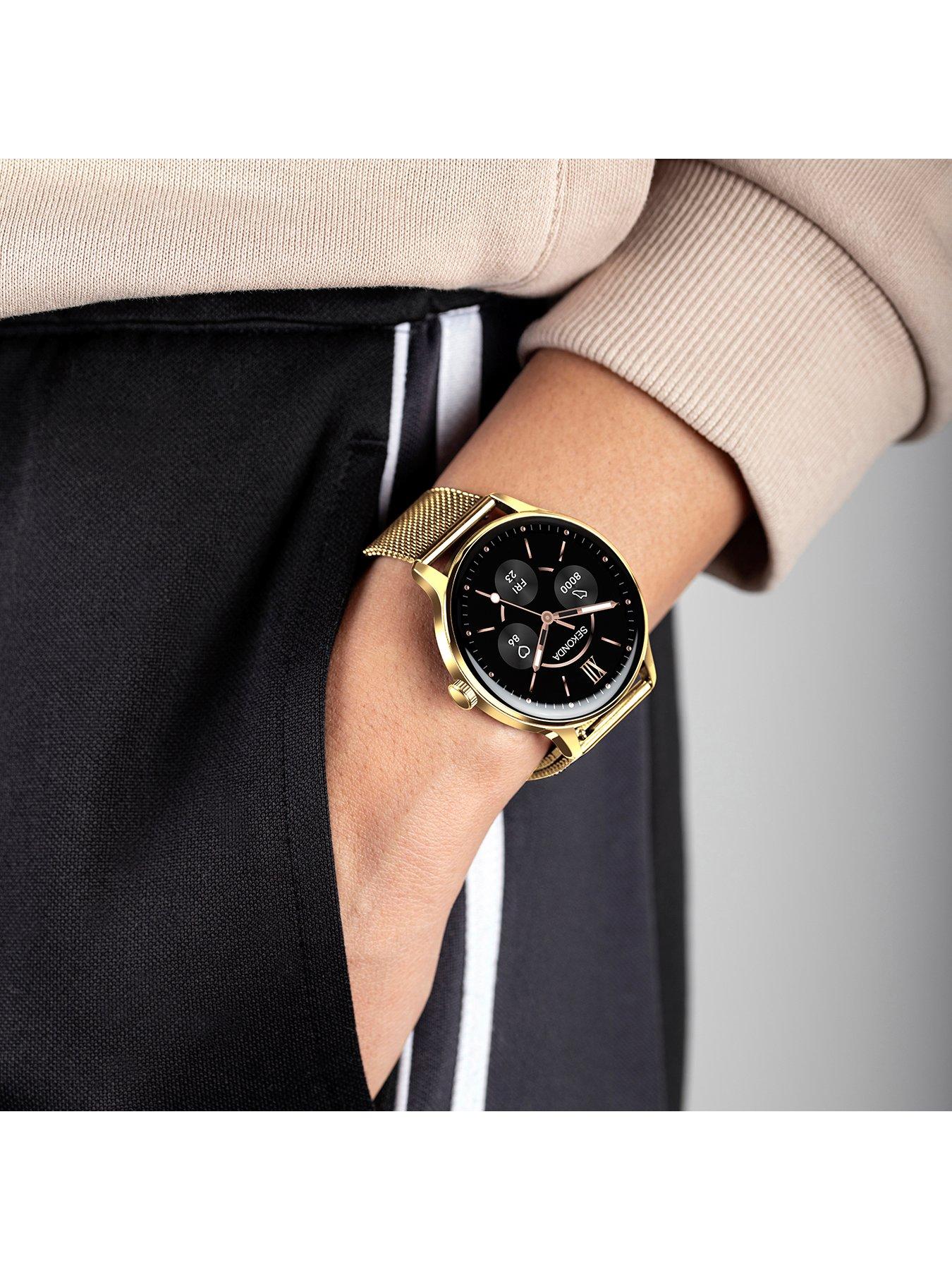 Image 2 of 6 of Sekonda Womens Flex Plus Amoled Dial Smartwatch - Gold