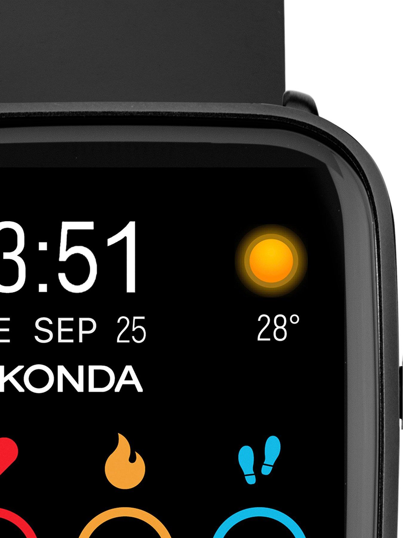 Image 4 of 6 of Sekonda Sekonda Motion Plus Black Silicone Strap Smart Watch