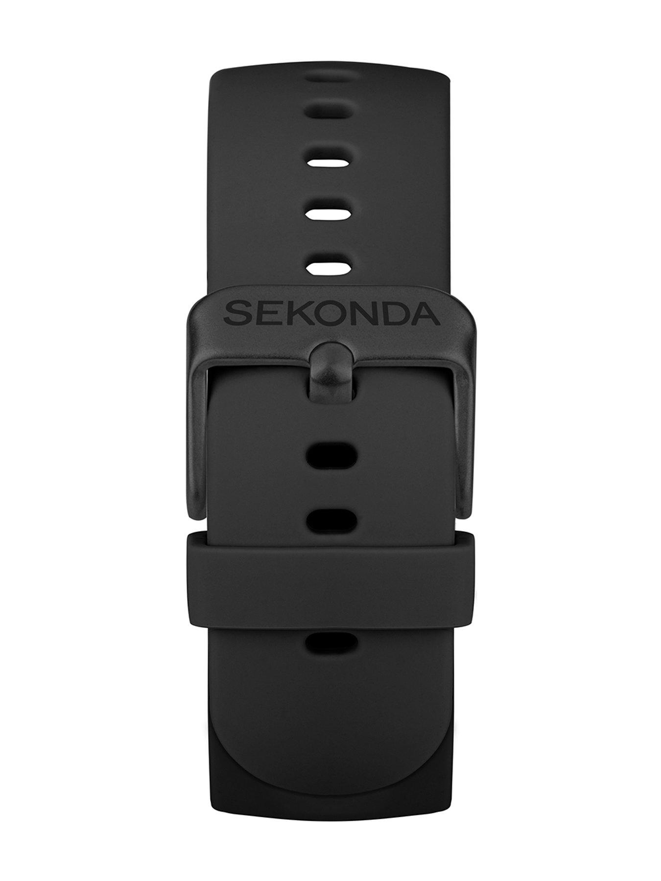 Image 5 of 6 of Sekonda Sekonda Motion Plus Black Silicone Strap Smart Watch