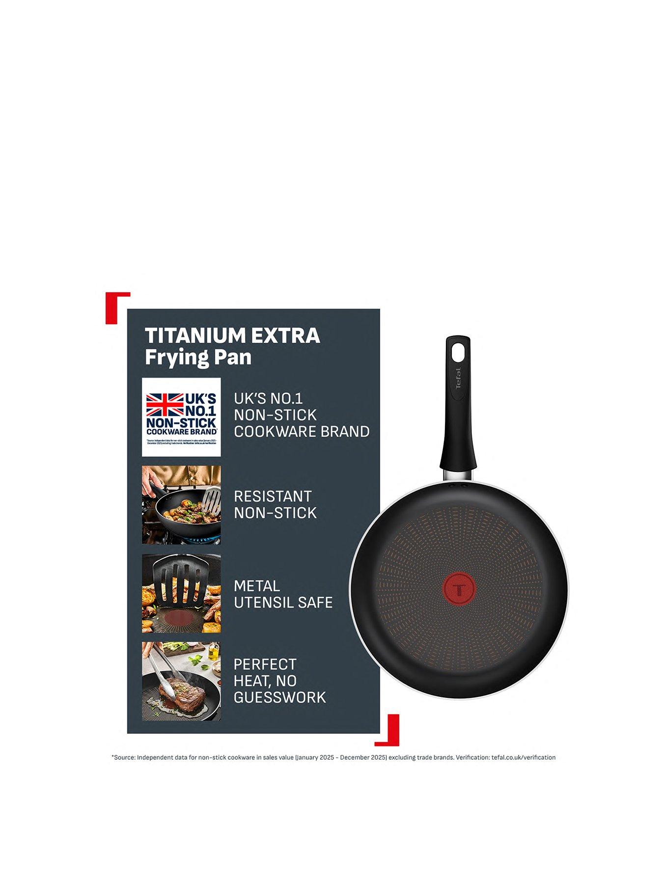 Image 2 of 7 of Tefal Tefal Titanium Extra Non-induction Frying Pan 24cm
