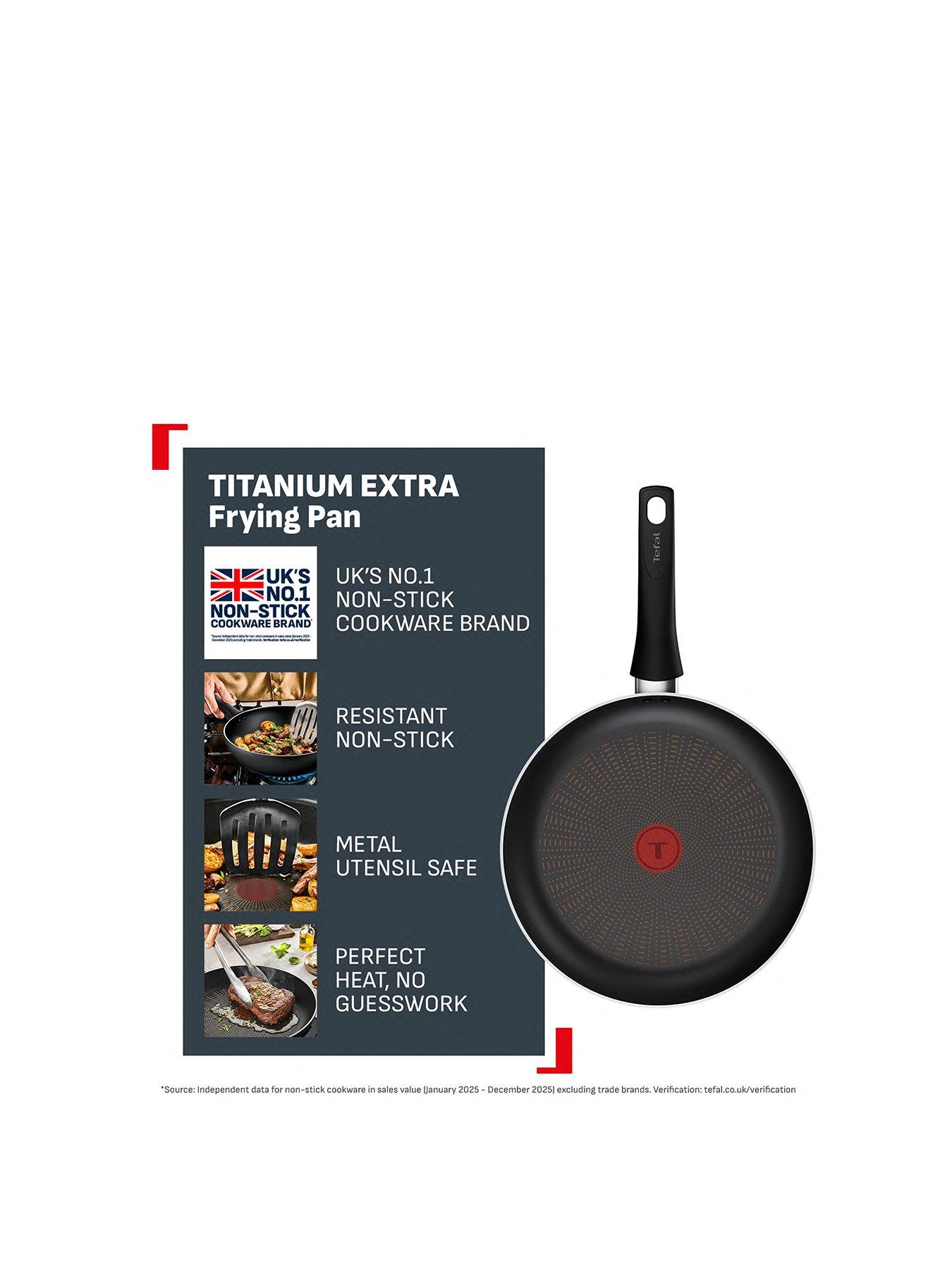 Image 2 of 7 of Tefal Tefal Titanium Extra Non-induction Frying Pan 32cm