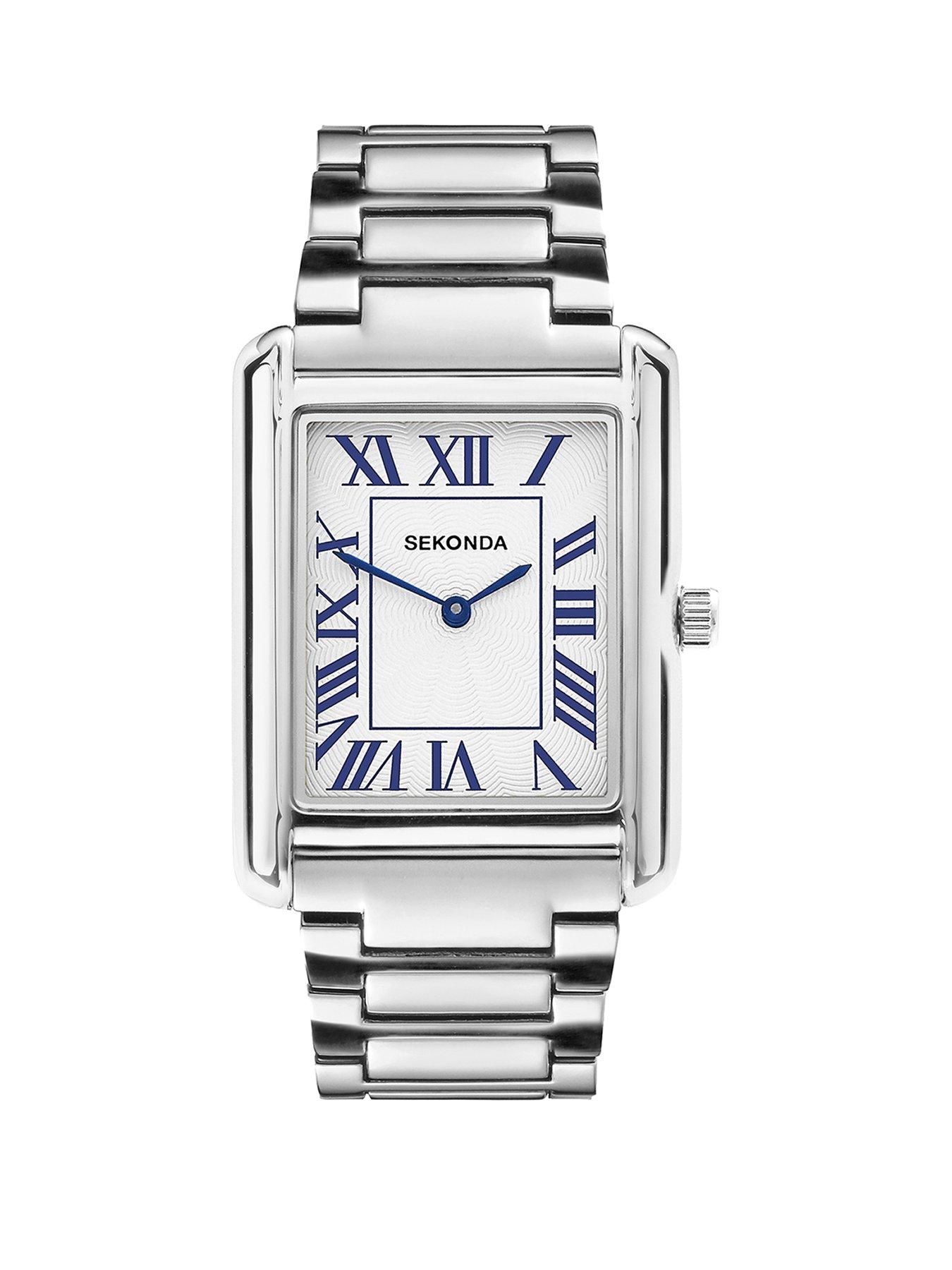 Sekonda Mens Clement Analogue Watch - SIlver/White