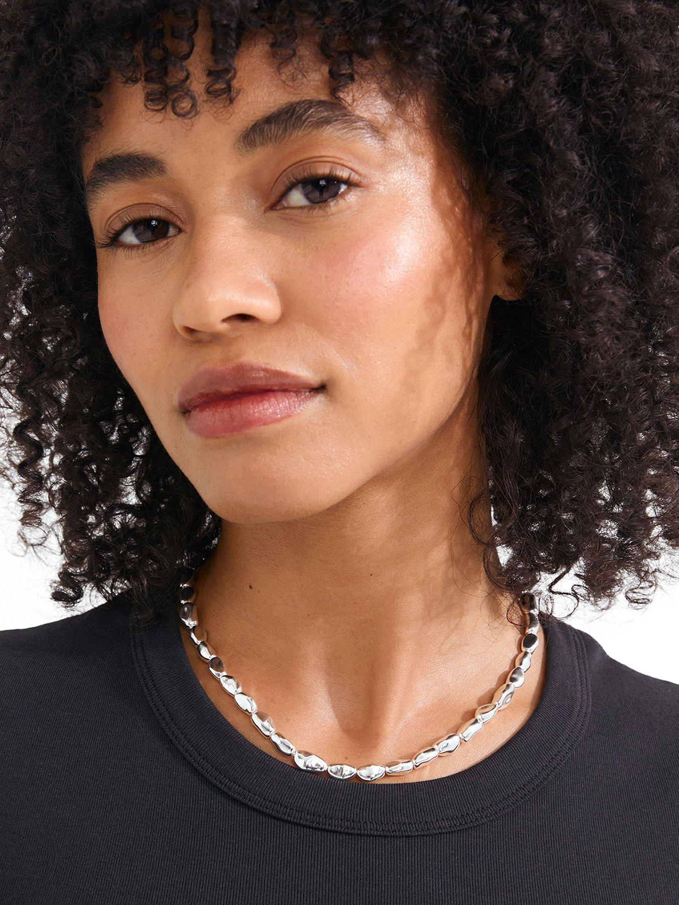 Pilgrim Presence- necklace silver-plated