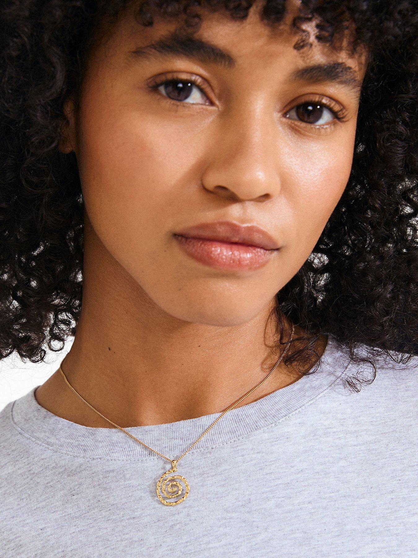 Pilgrim Still - necklace gold-plated