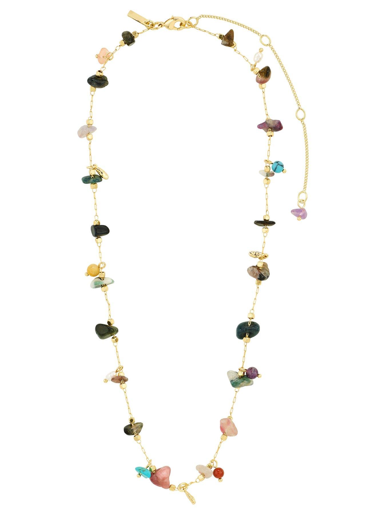 Image 4 of 4 of Pilgrim Here - necklace gold-plated/multi
