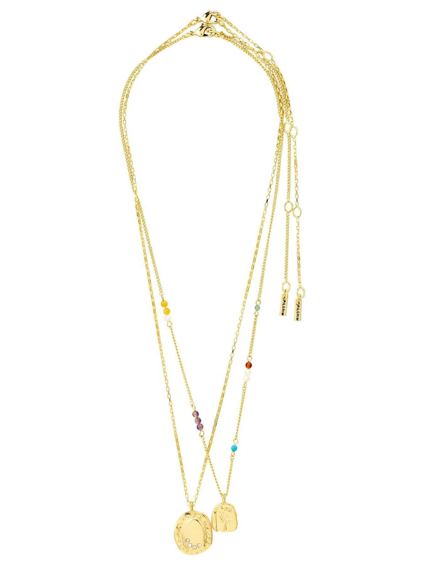 Image 4 of 5 of Pilgrim Here - necklace gold-plated