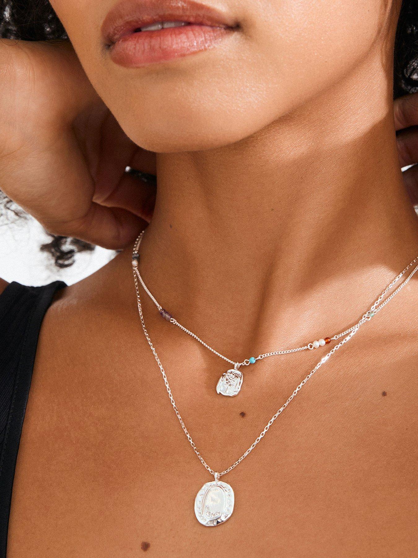 Pilgrim Here - necklace silver-plated