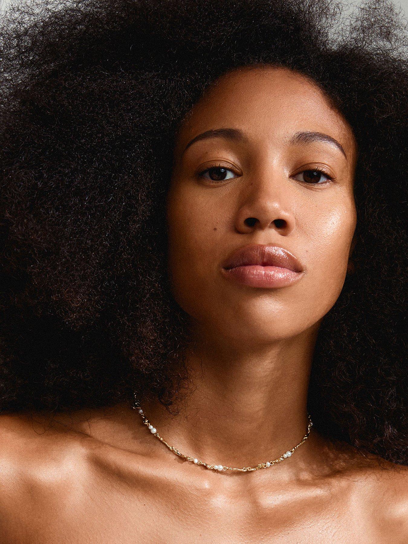 Pilgrim Sloan - pearl necklace gold-plated