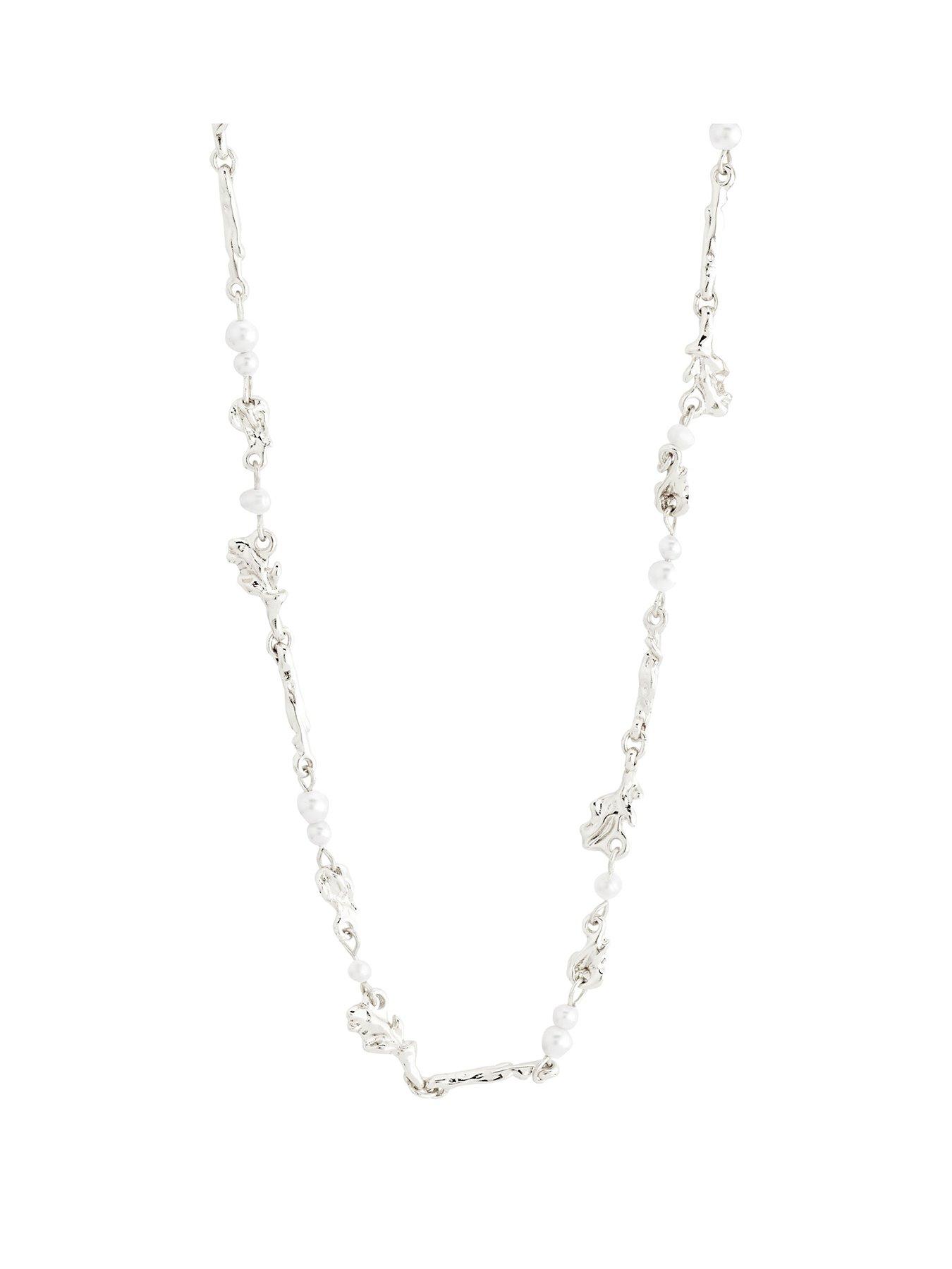 Image 1 of 4 of Pilgrim Sloan - pearl necklace silver-plated