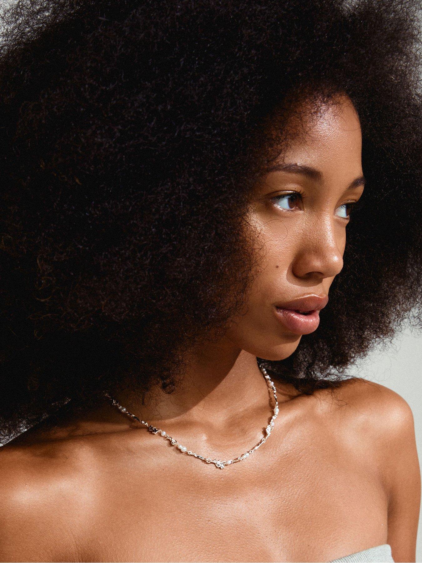 Image 3 of 4 of Pilgrim Sloan - pearl necklace silver-plated