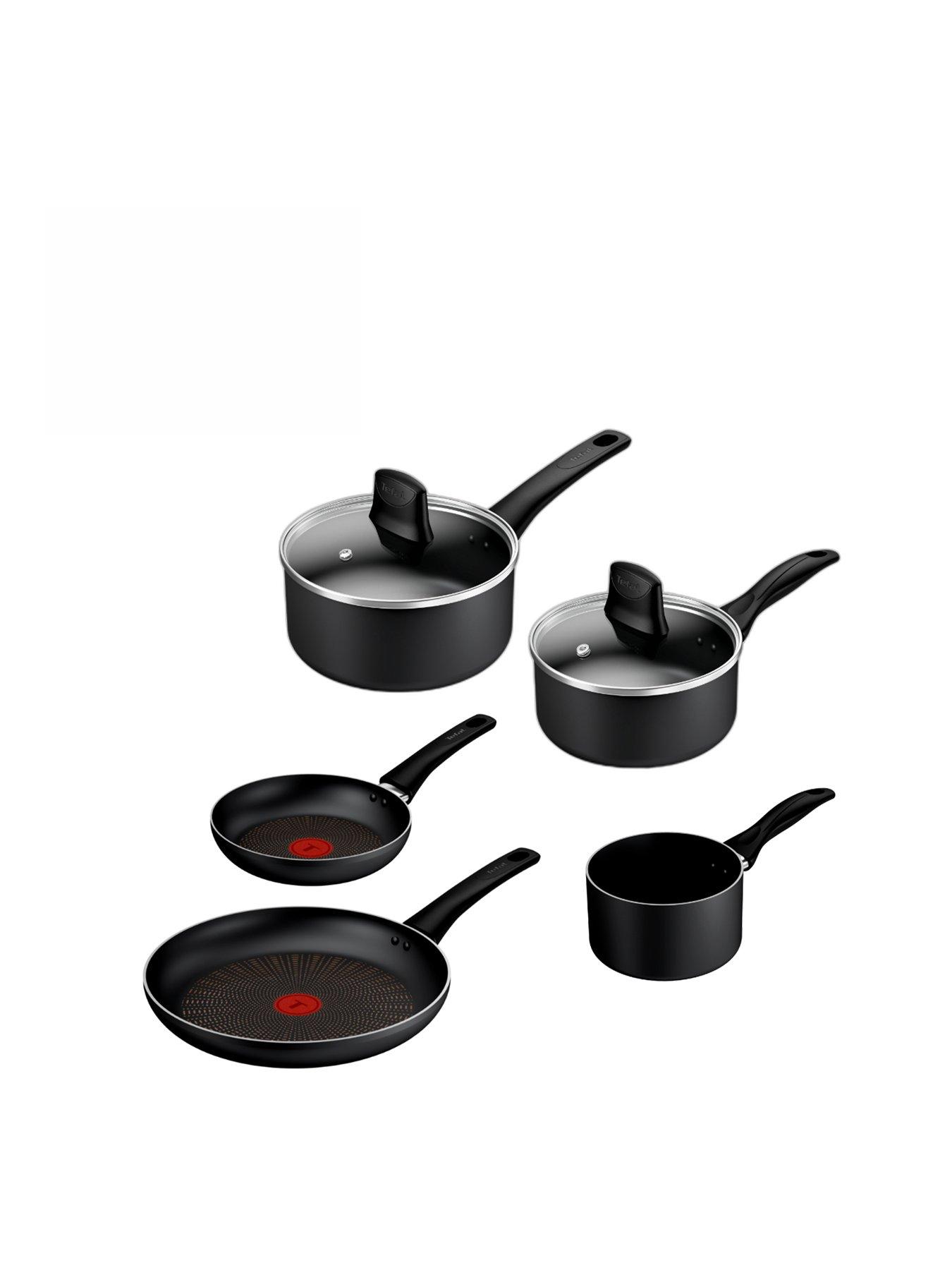 Image 1 of 7 of Tefal Tefal Titanium Extra Non-induction 5pc Set