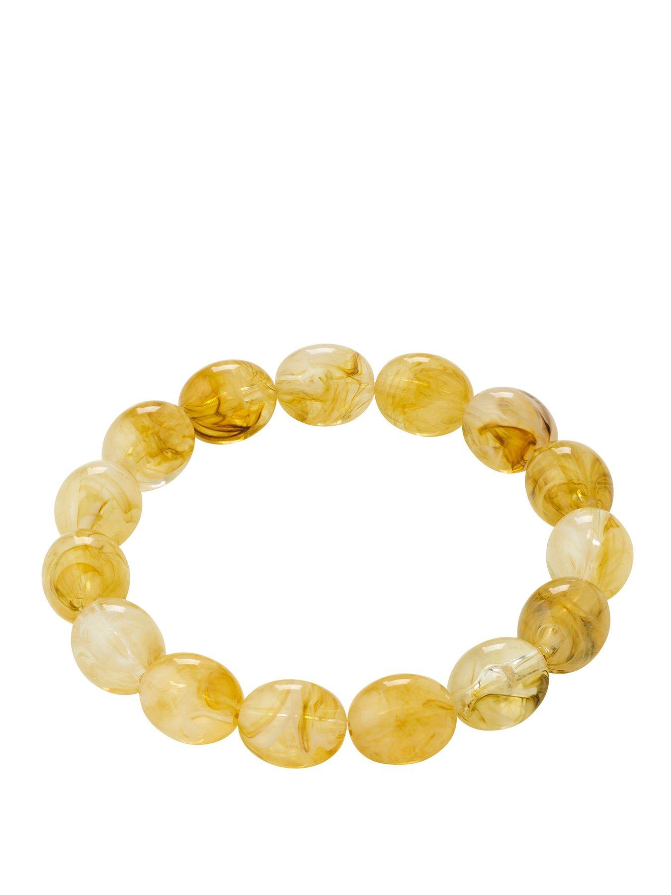 Pilgrim Still - bracelet yellow