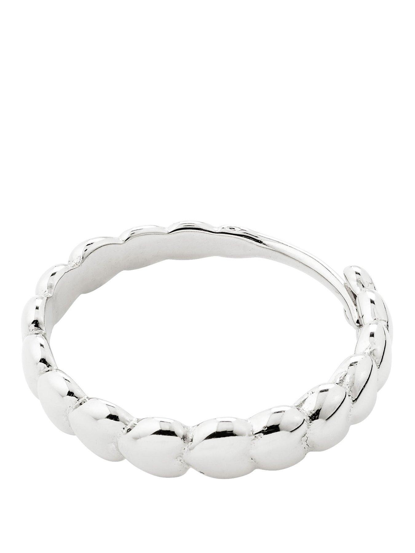 Pilgrim Revan Waterproof Ring - Silver-plated