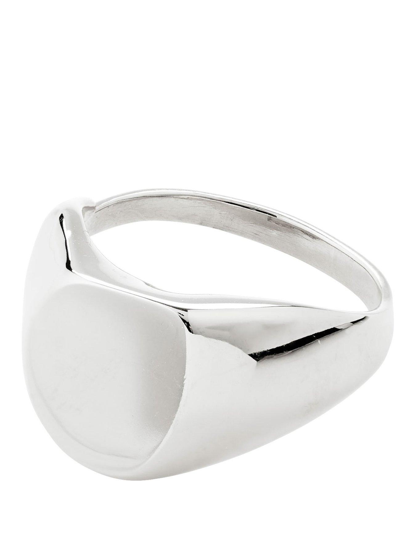 Pilgrim Presence - waterproof ring silver-plated