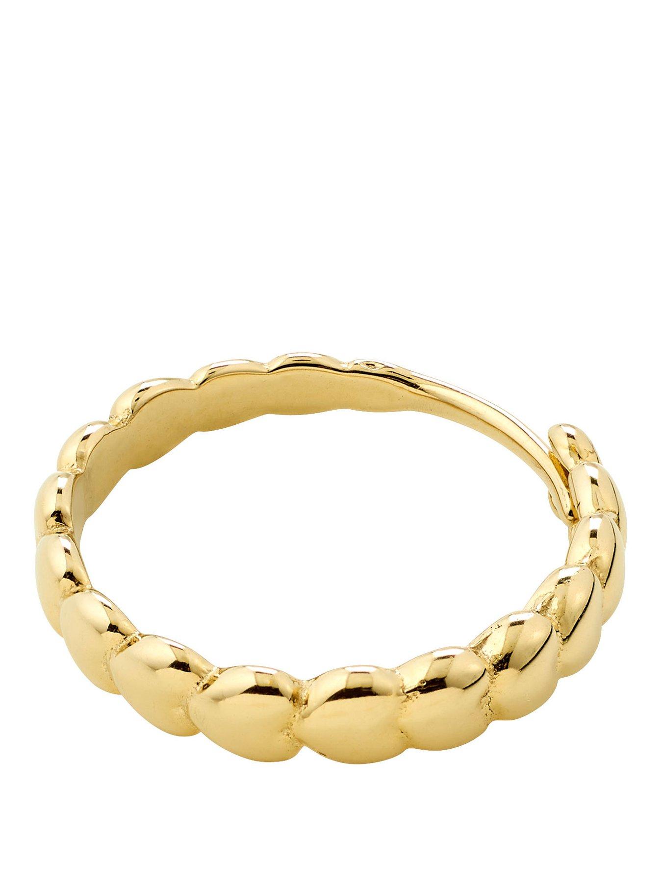 Pilgrim Revan Waterproof Ring - Gold-plated