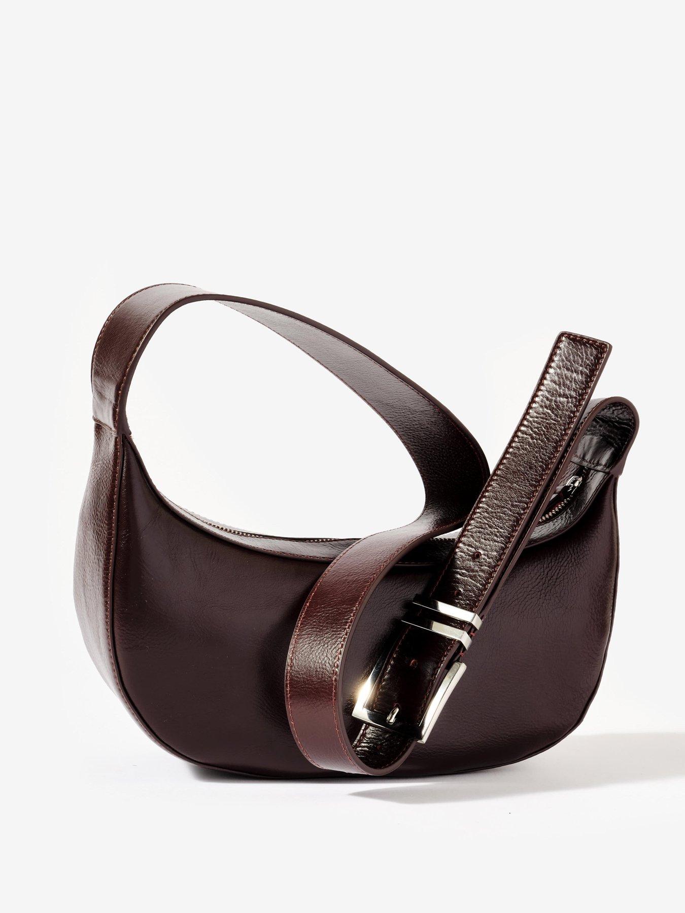 Image 2 of 4 of Mint Velvet Frankie Leather Bag - Red