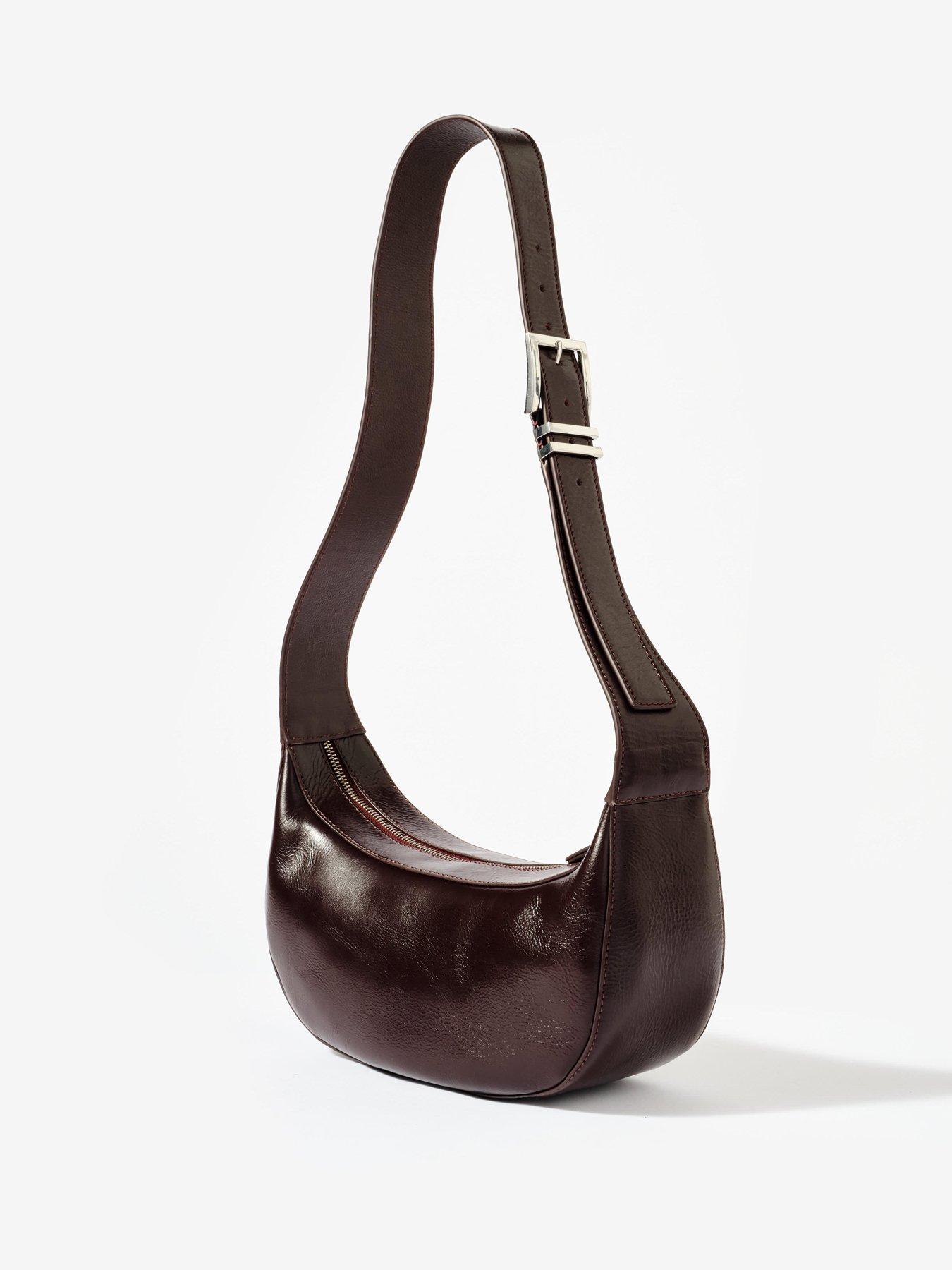 Image 4 of 4 of Mint Velvet Frankie Leather Bag - Red