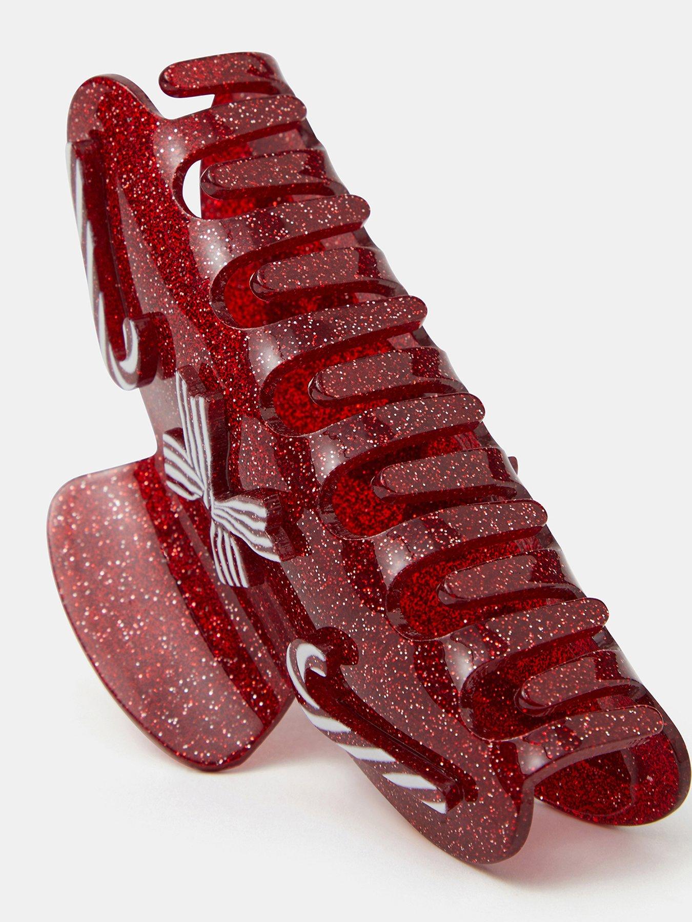 Image 3 of 3 of Accessorize Candycane Clawclip